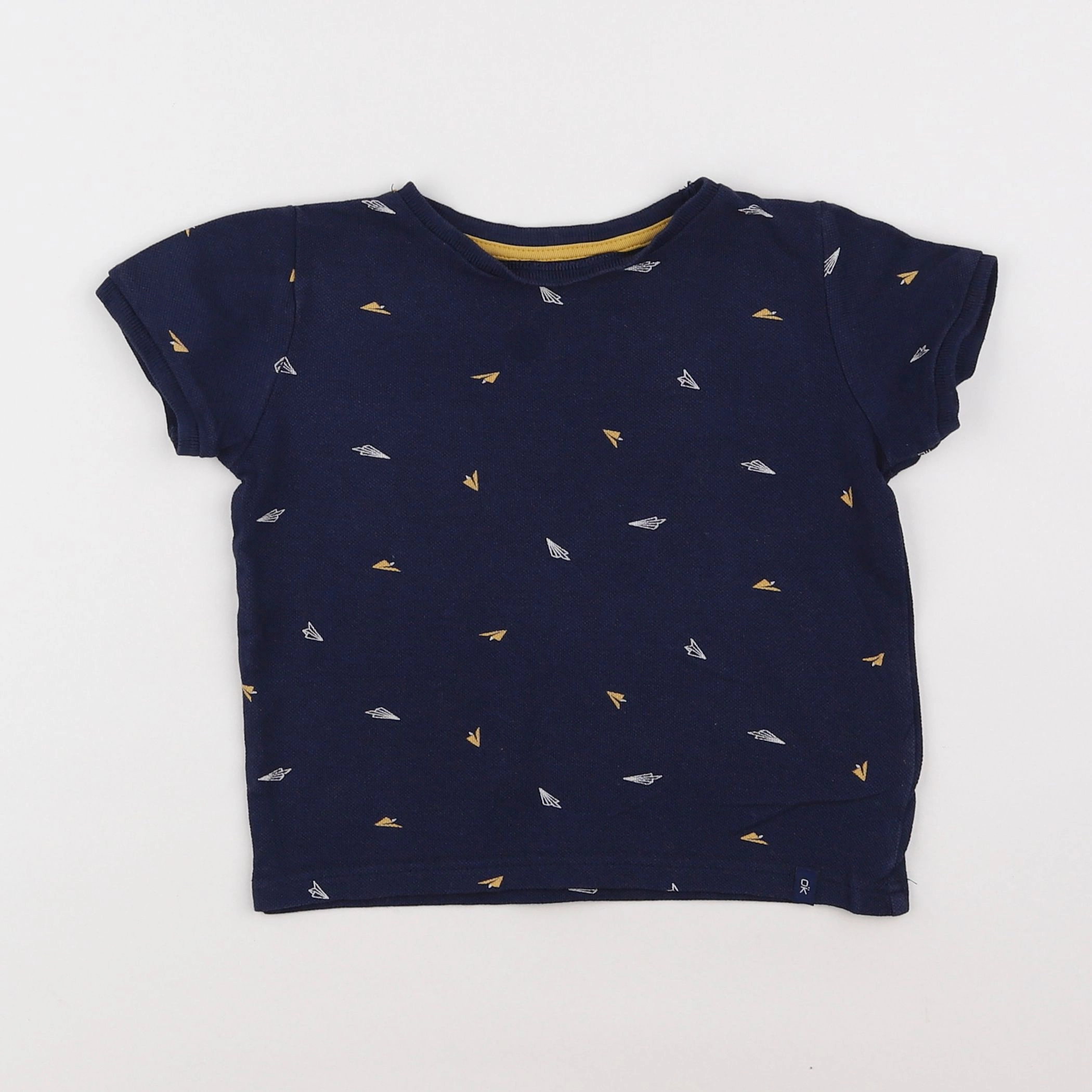 Okaidi - tee-shirt bleu - 3 ans