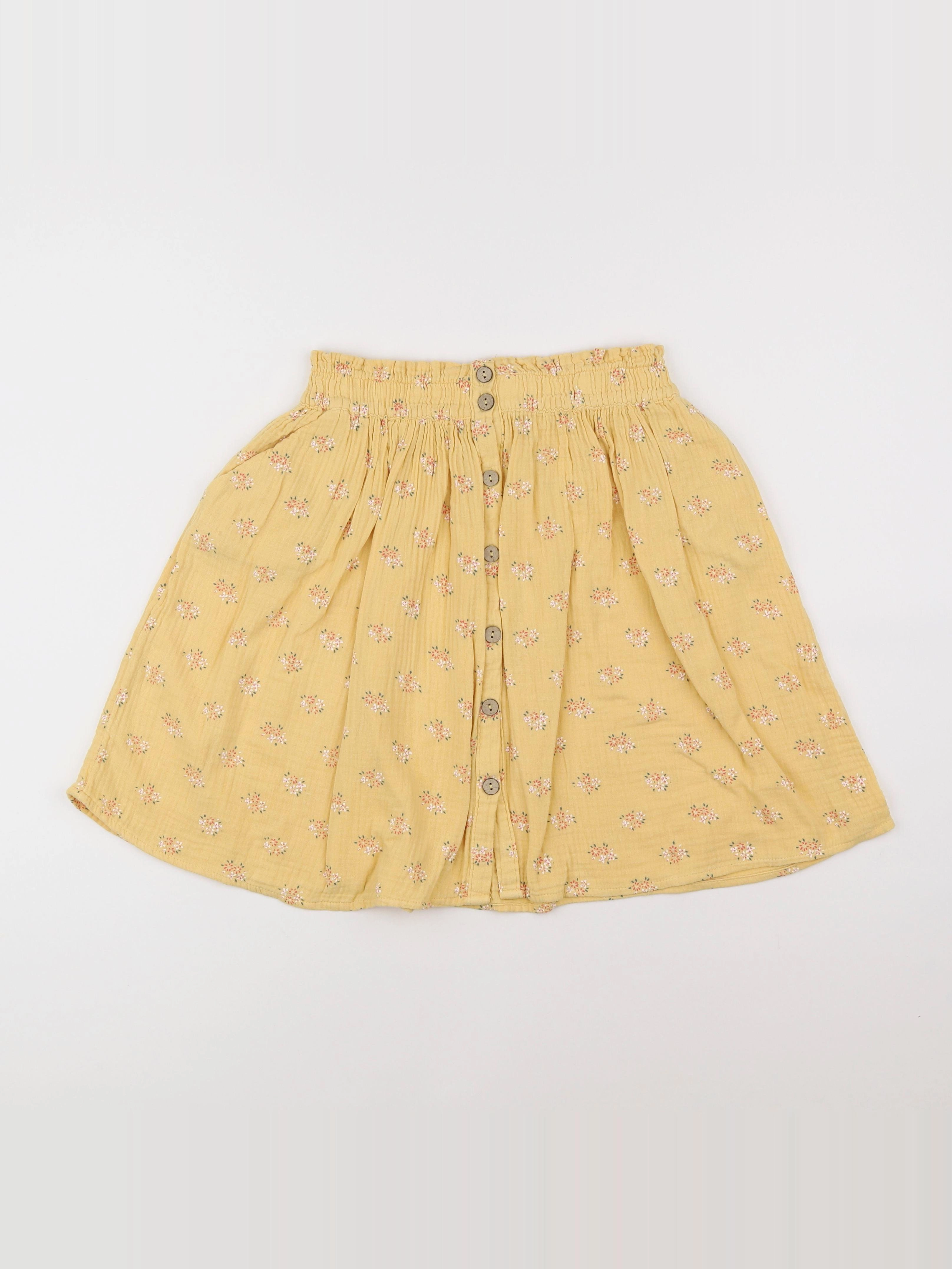 Vertbaudet - jupe jaune - 14 ans