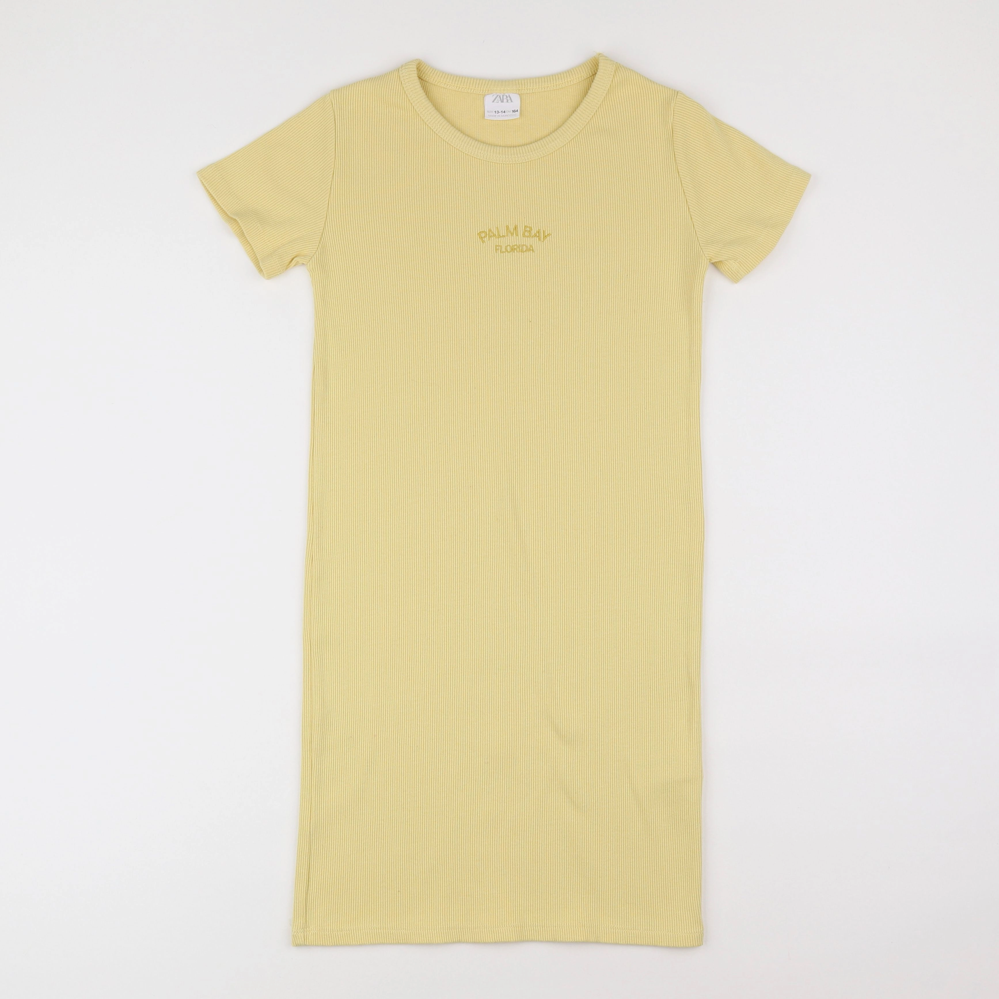 Zara - robe jaune - 13/14 ans