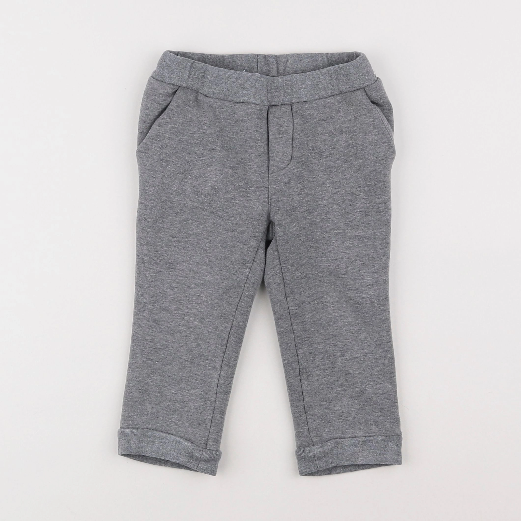 Jacadi - pantalon doublé gris - 18 mois