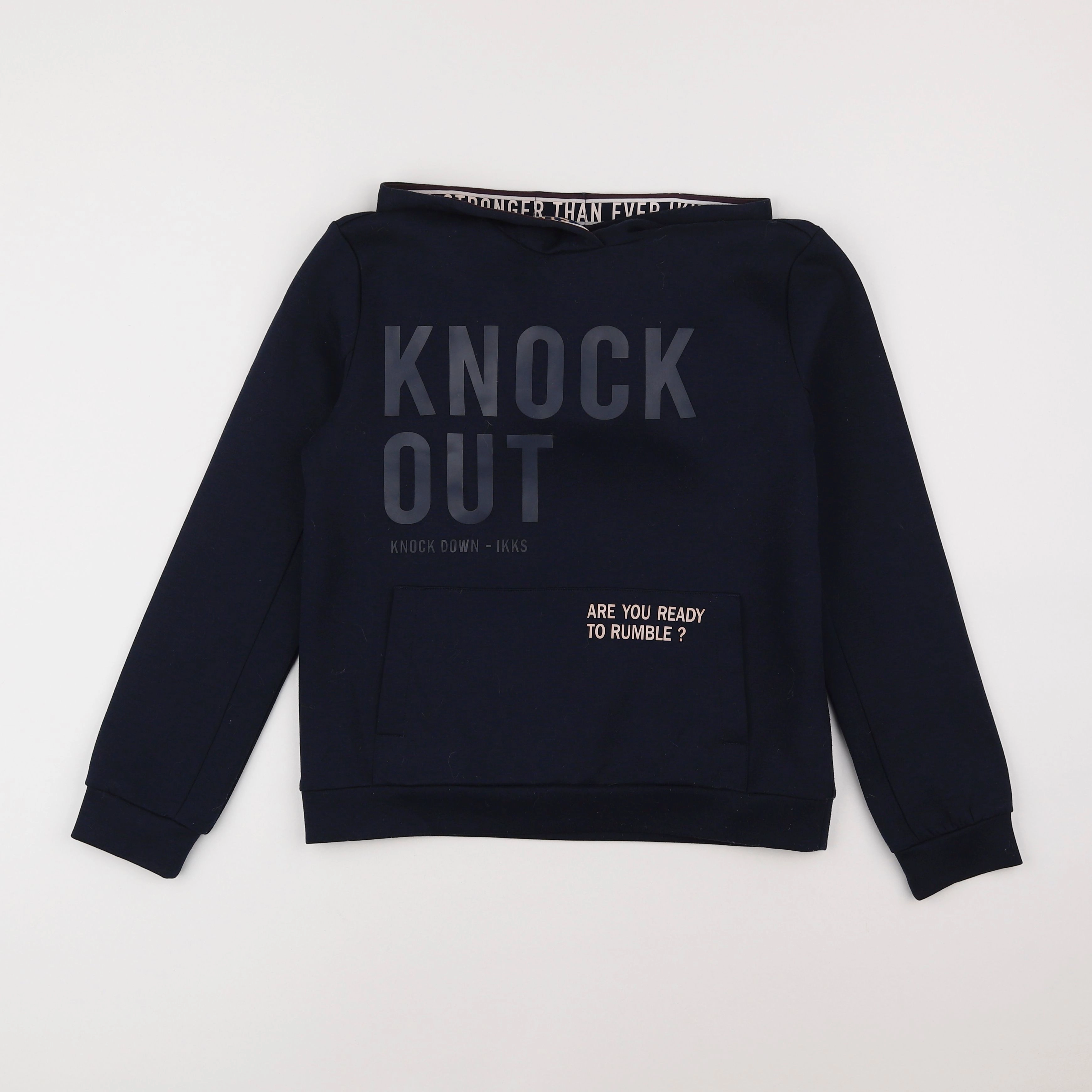 IKKS - sweat bleu - 12 ans