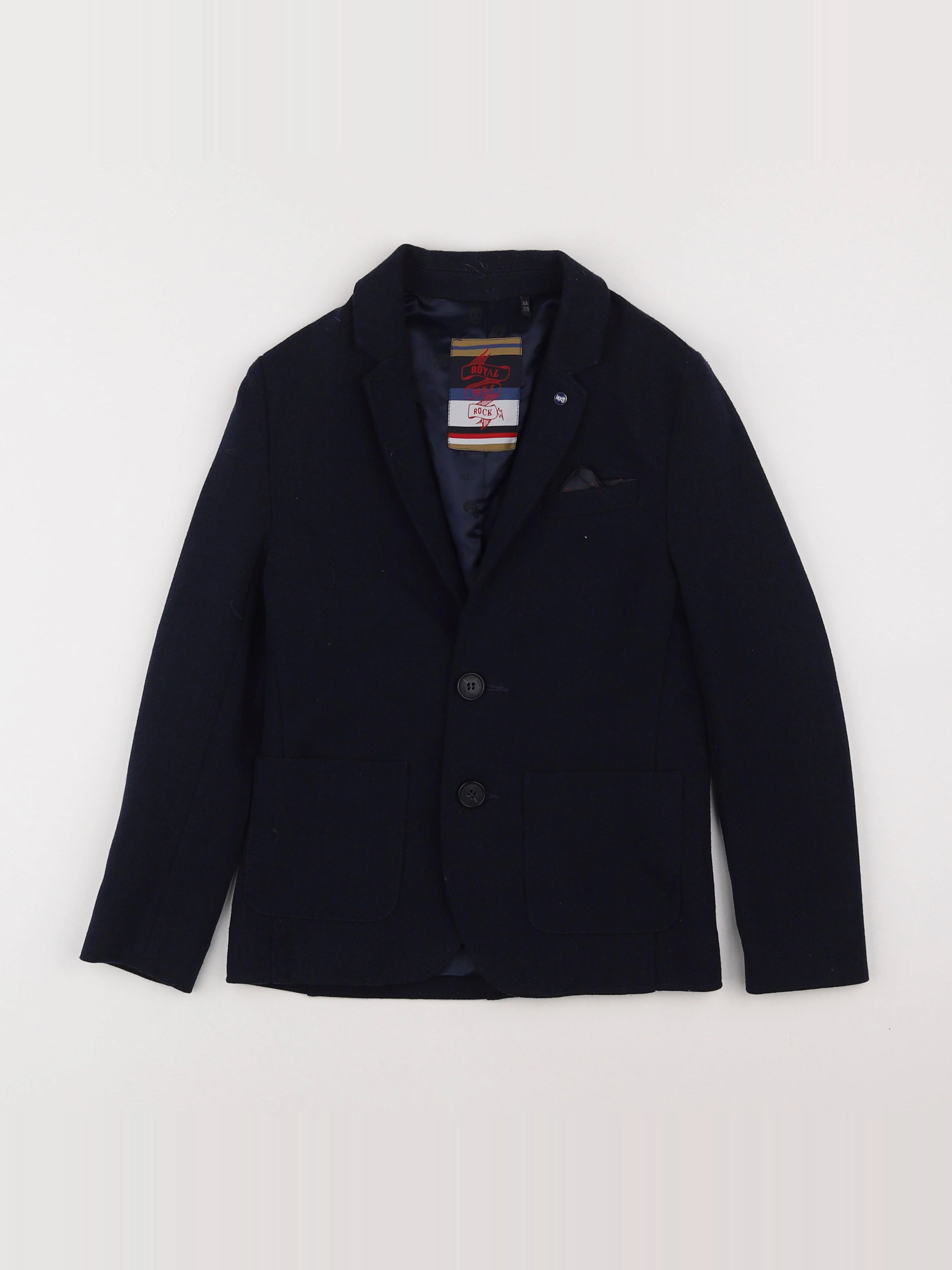 IKKS - veste bleu - 8 ans