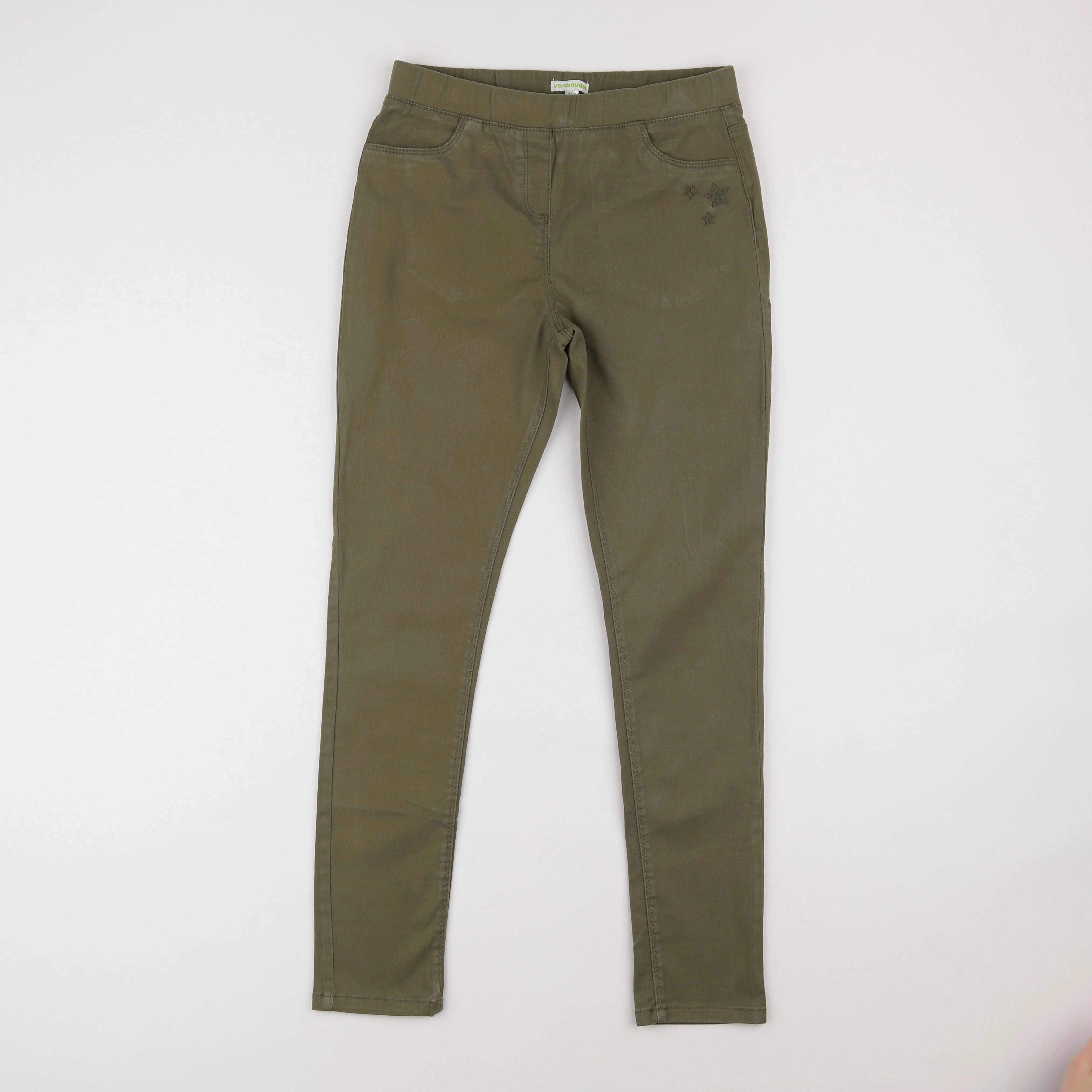 Vertbaudet - jegging vert - 12 ans