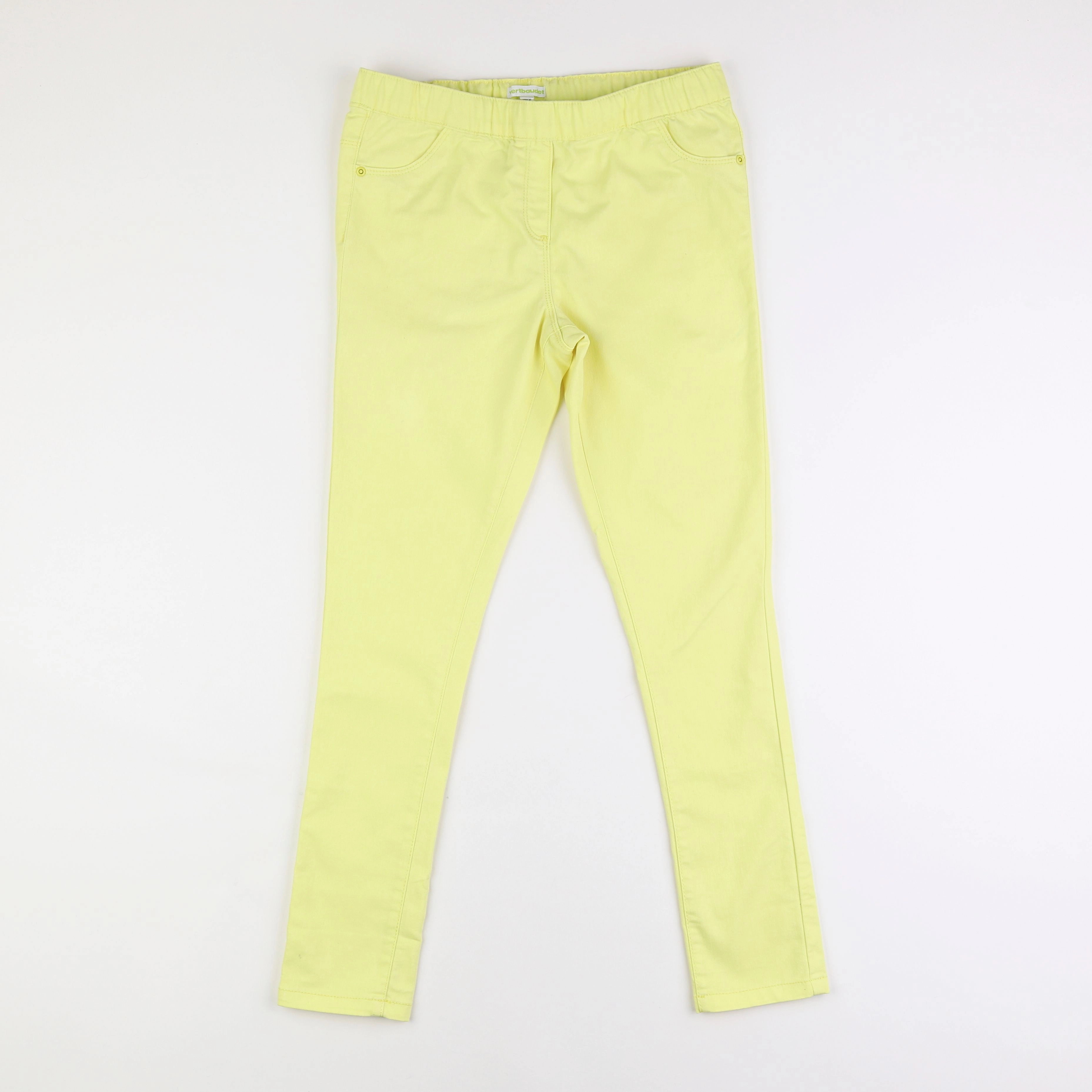 Vertbaudet - jegging jaune - 12 ans