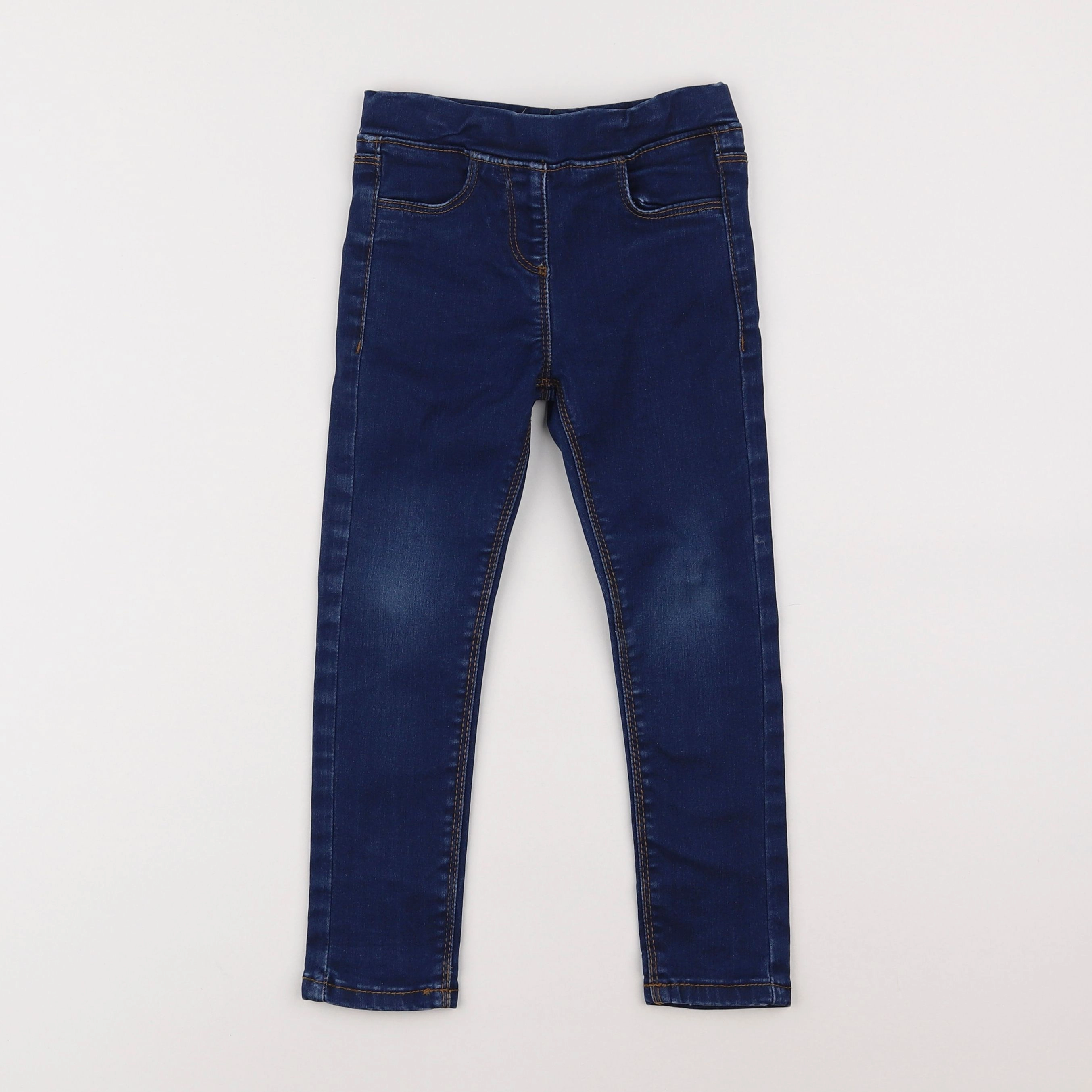 Vertbaudet - jegging bleu - 4 ans