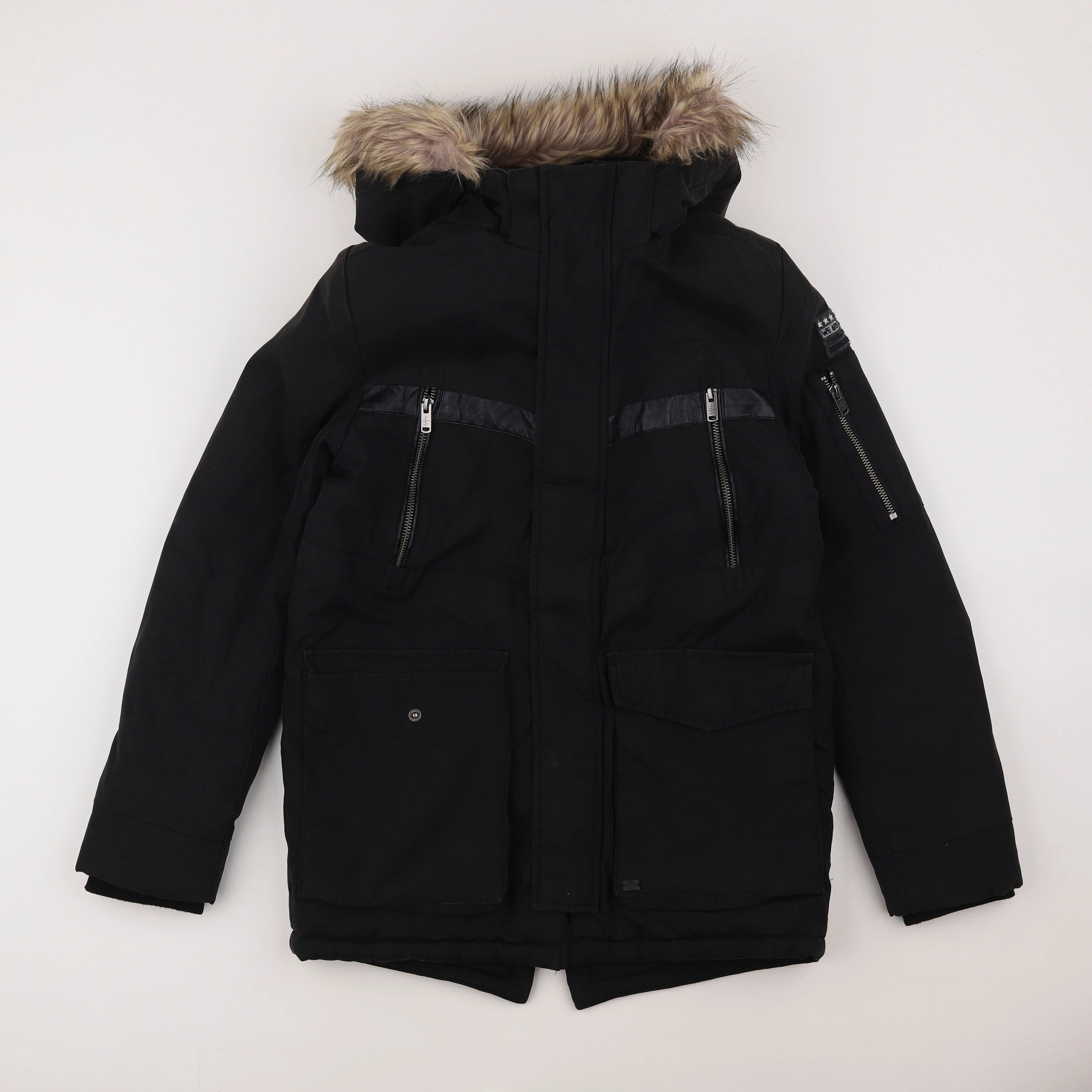 IKKS - parka noir - 14 ans