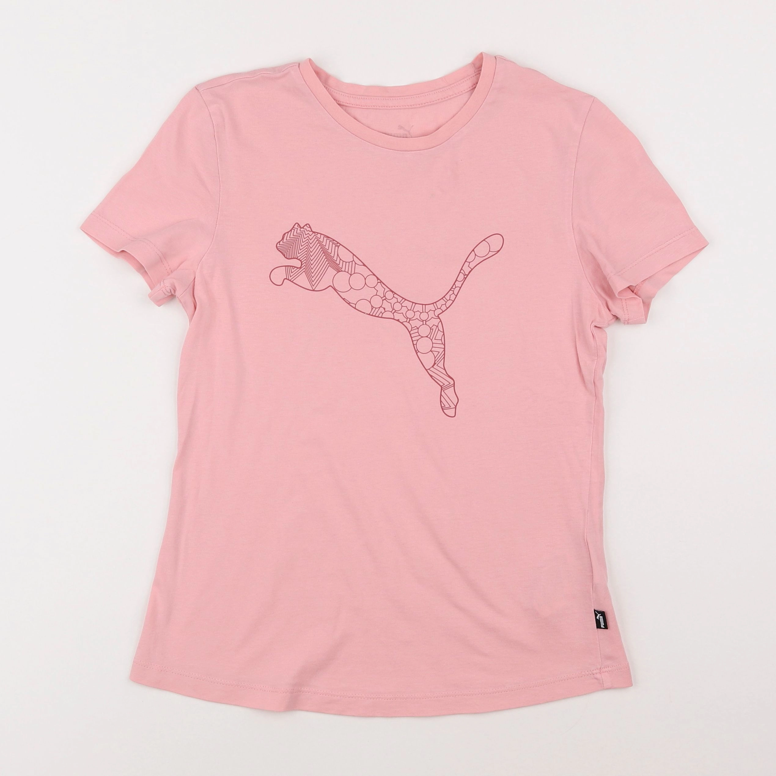 Puma - tee-shirt rose - 11/12 ans