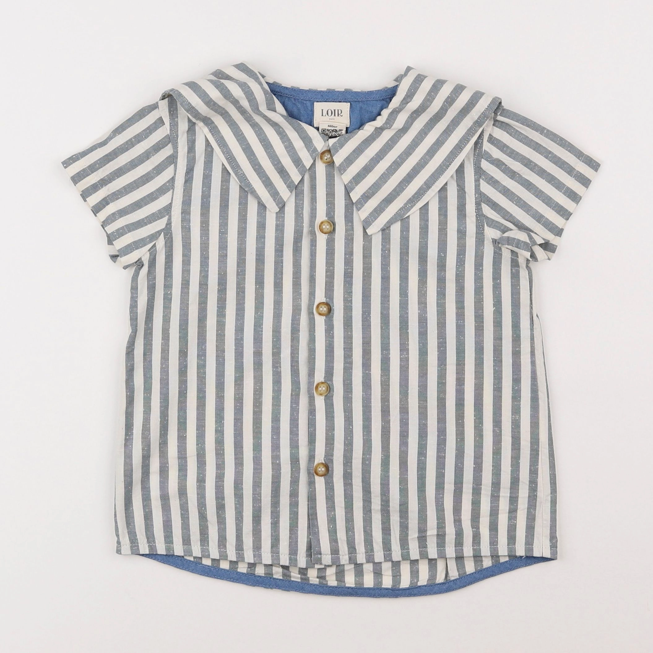 Loir Paris - blouse vert - 4 ans