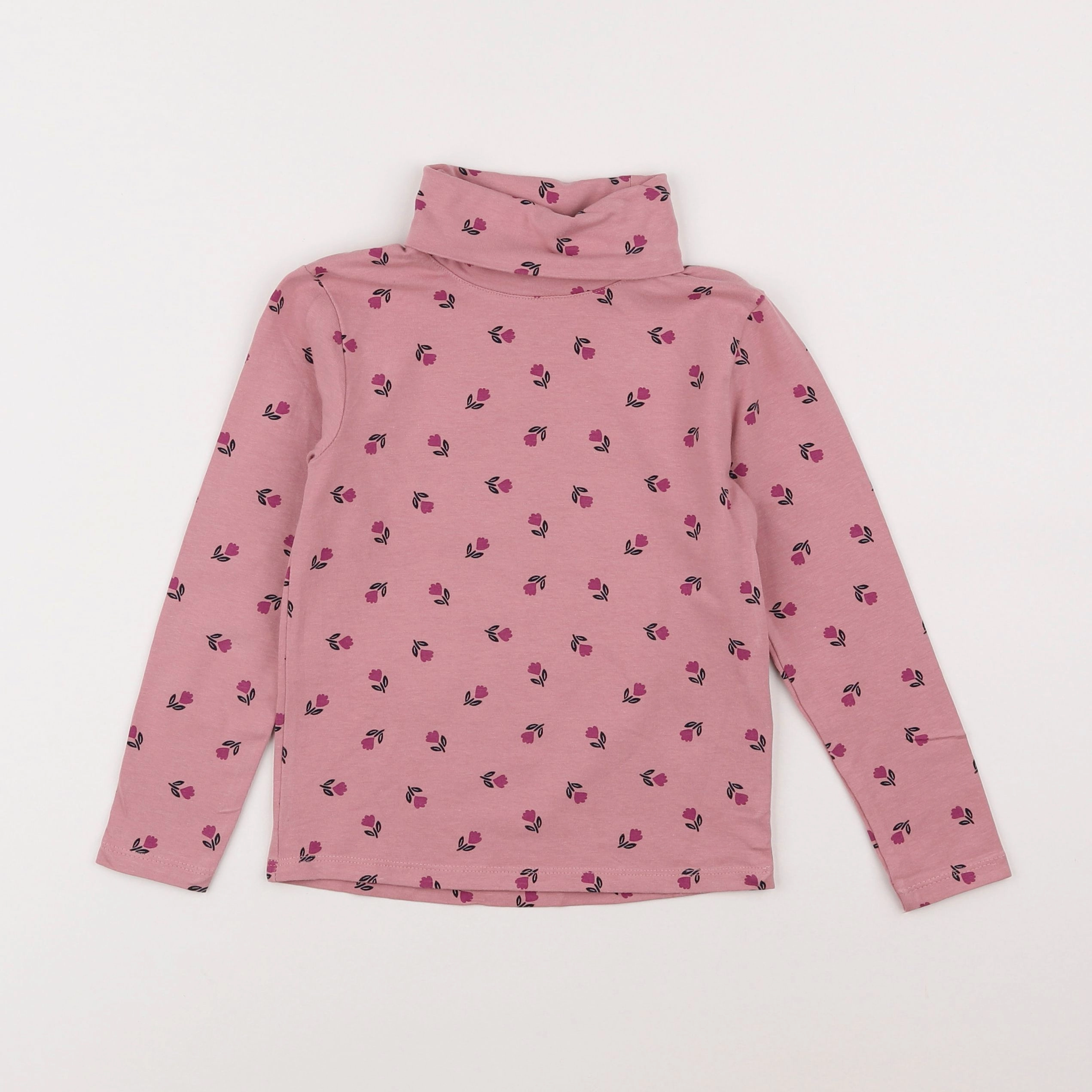 La Redoute - sous-pull rose - 4 ans