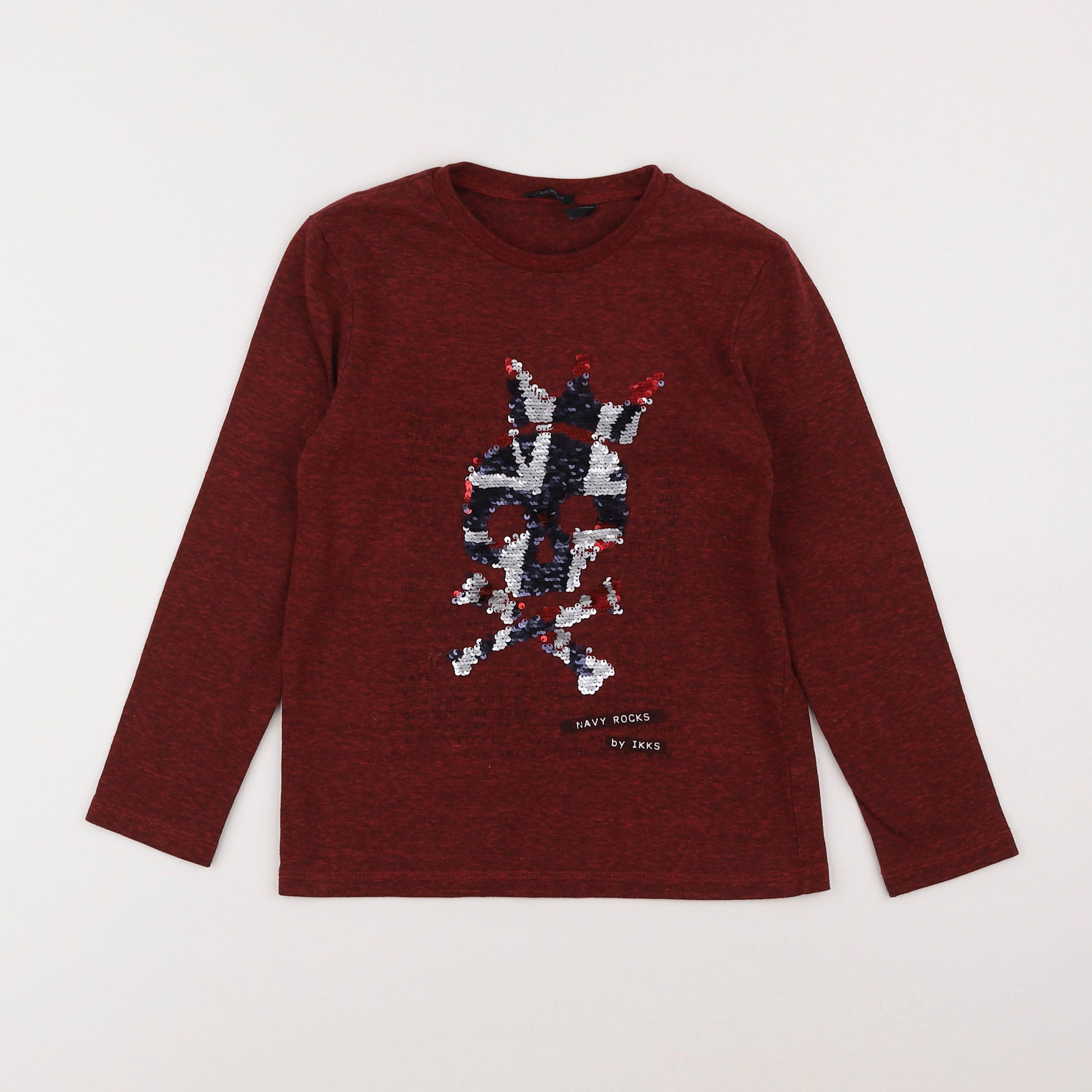 IKKS - tee-shirt rouge - 6 ans