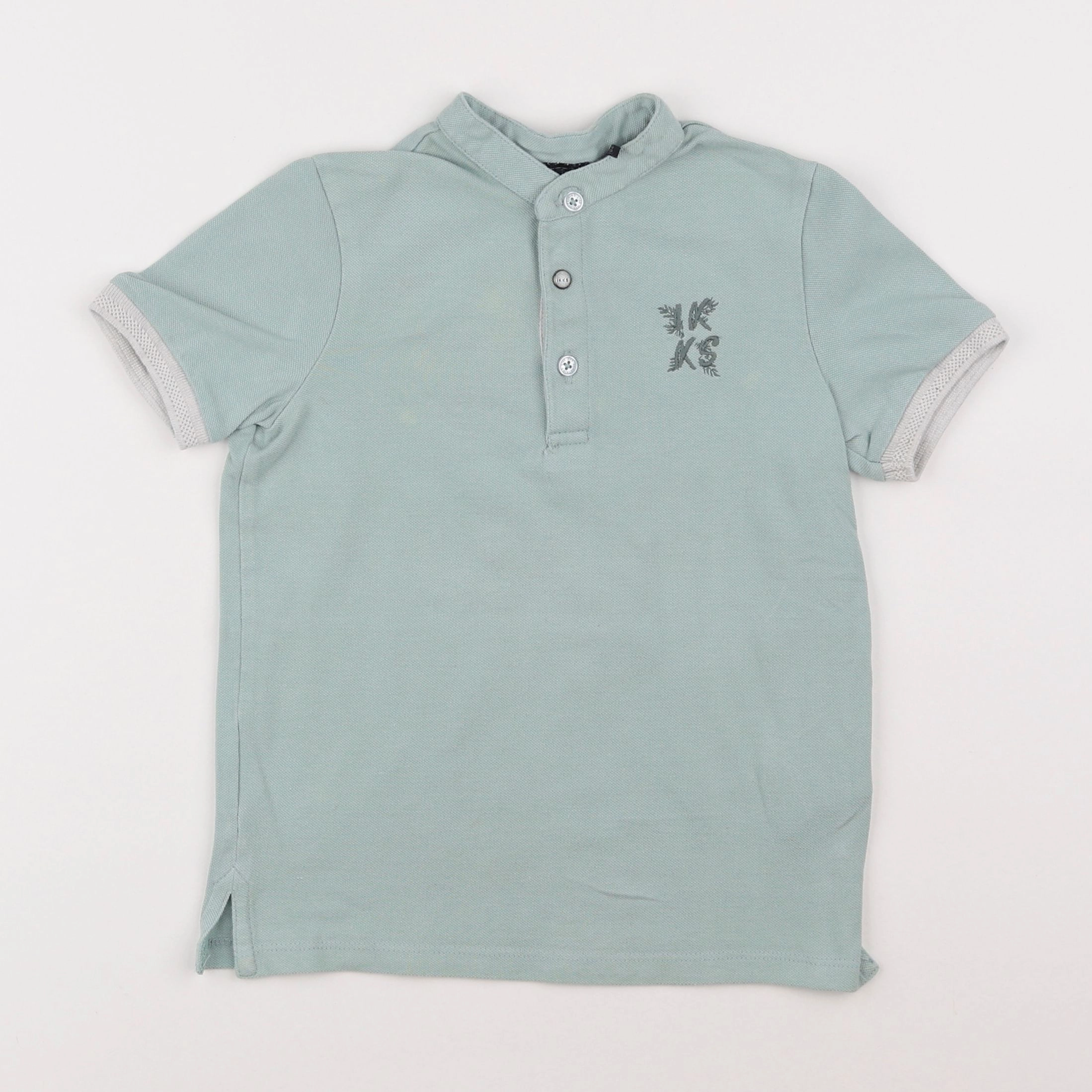 IKKS - polo vert - 4 ans