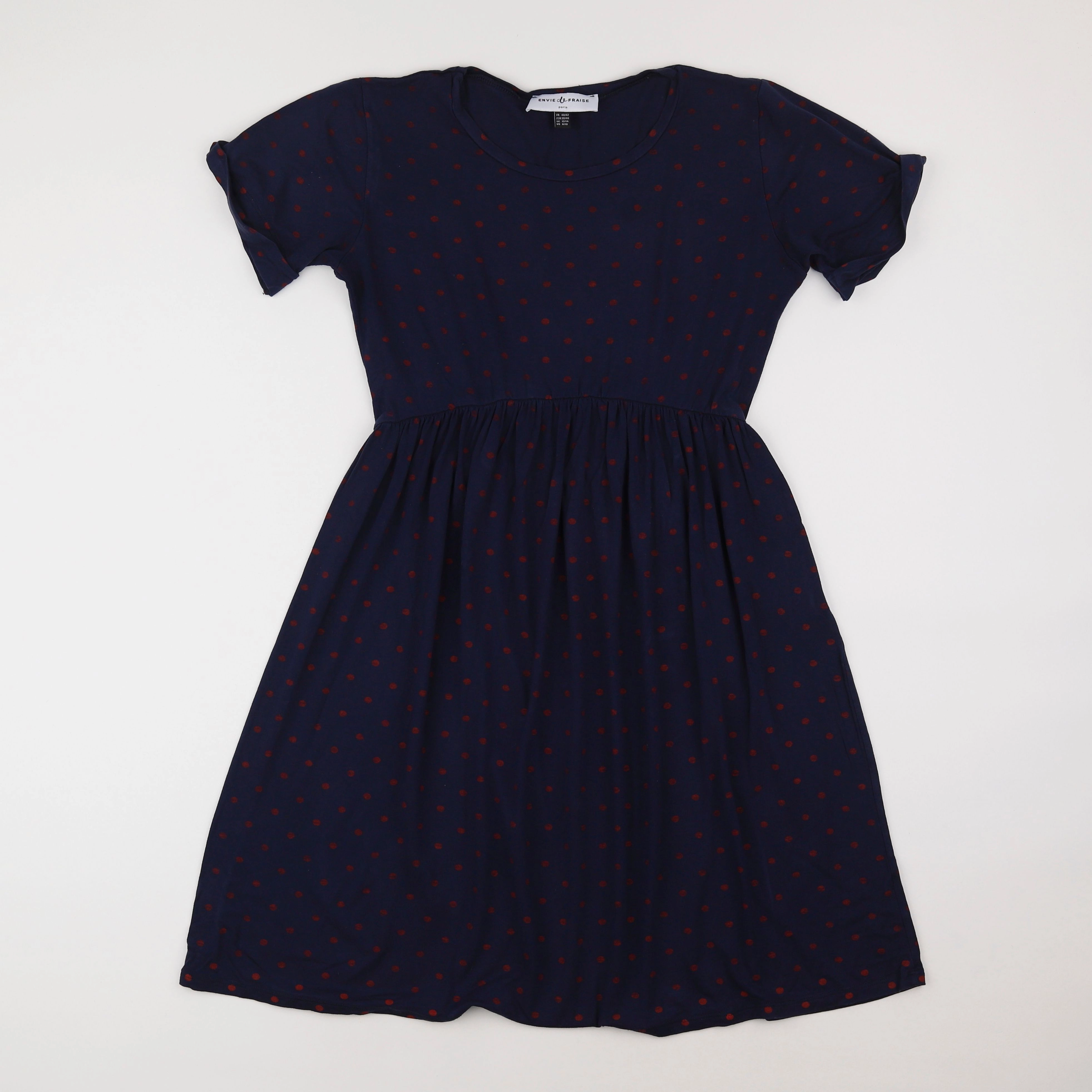 Envie de fraise - robe grossesse bleu - 40 à 42