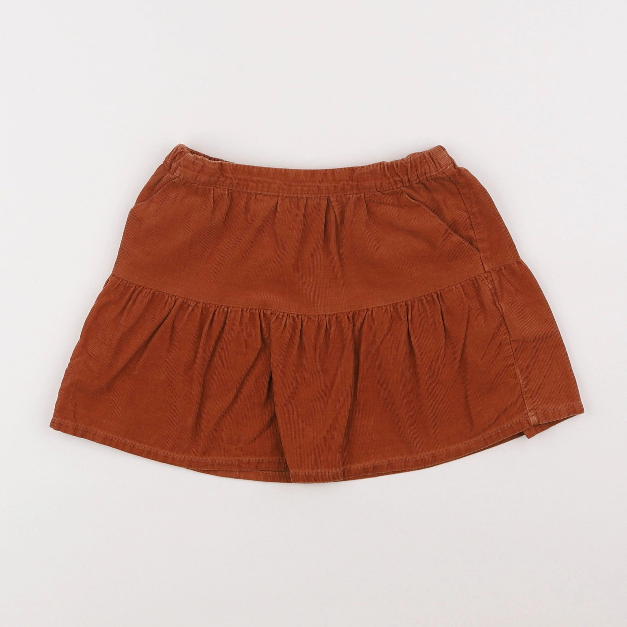 Vertbaudet - jupe marron - 5 ans