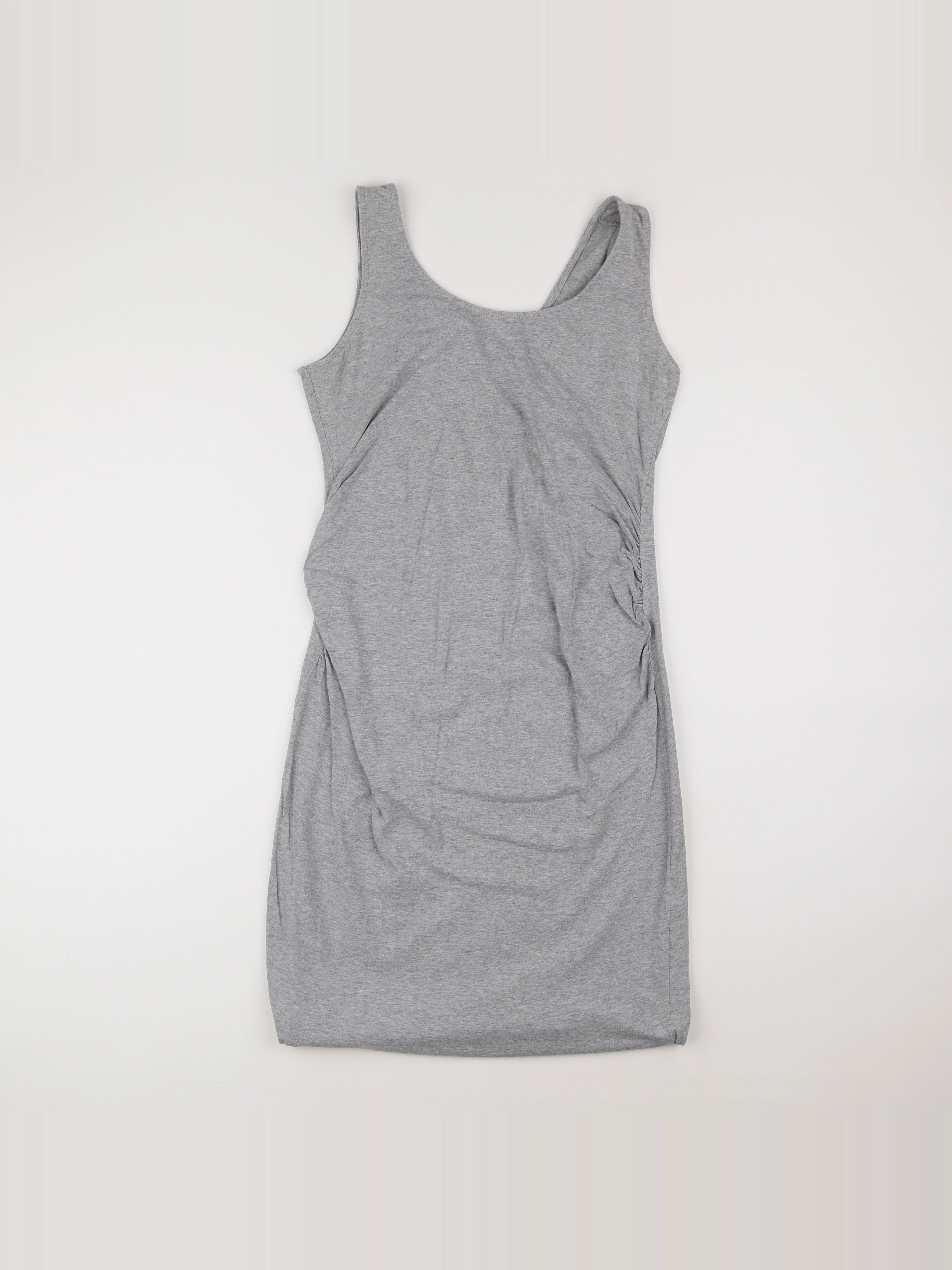 Envie de fraise - robe grossesse gris - 40 à 42