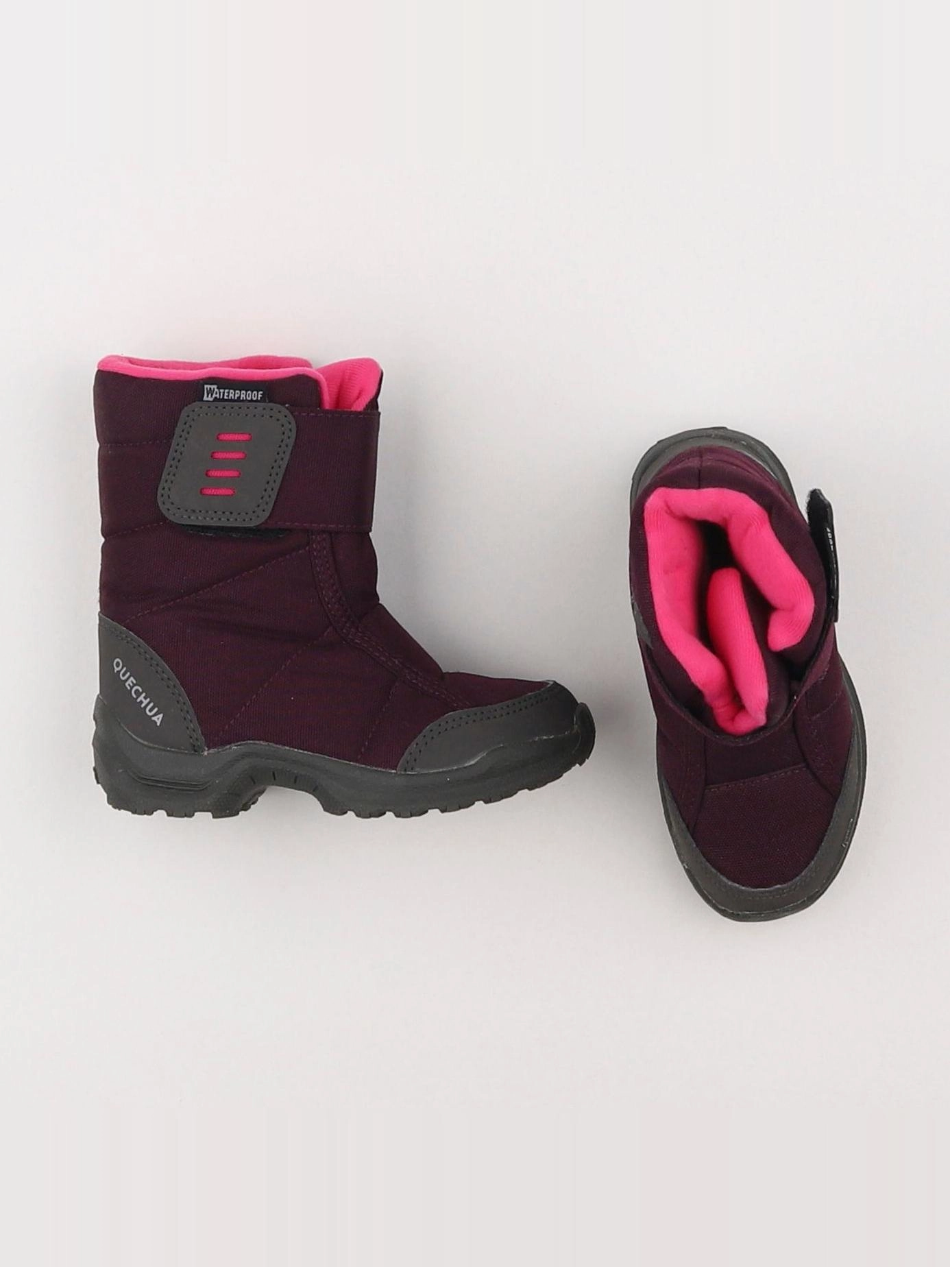 Decathlon ski - bottes violet - pointure 25