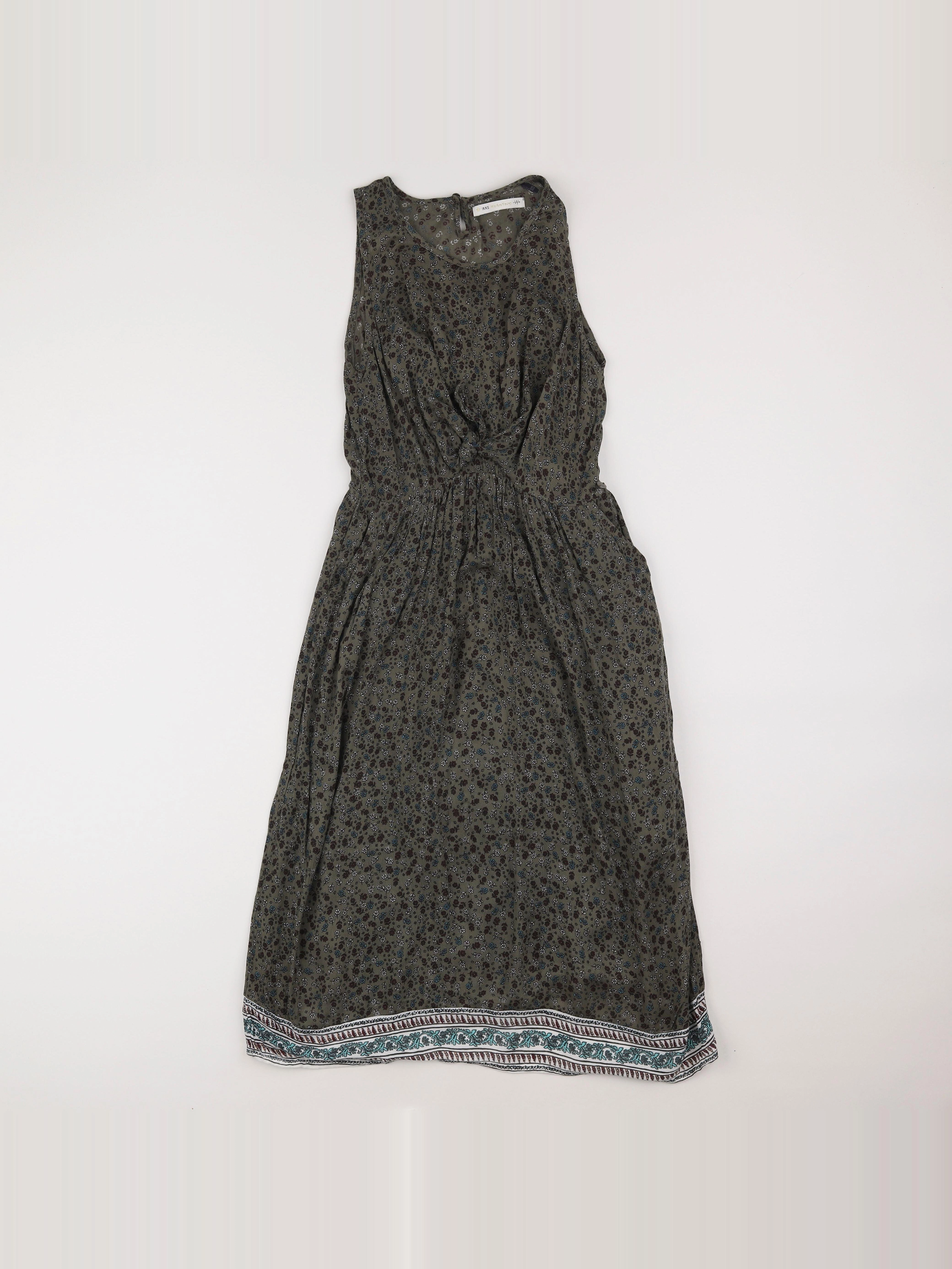 IKKS - robe vert - 10 ans