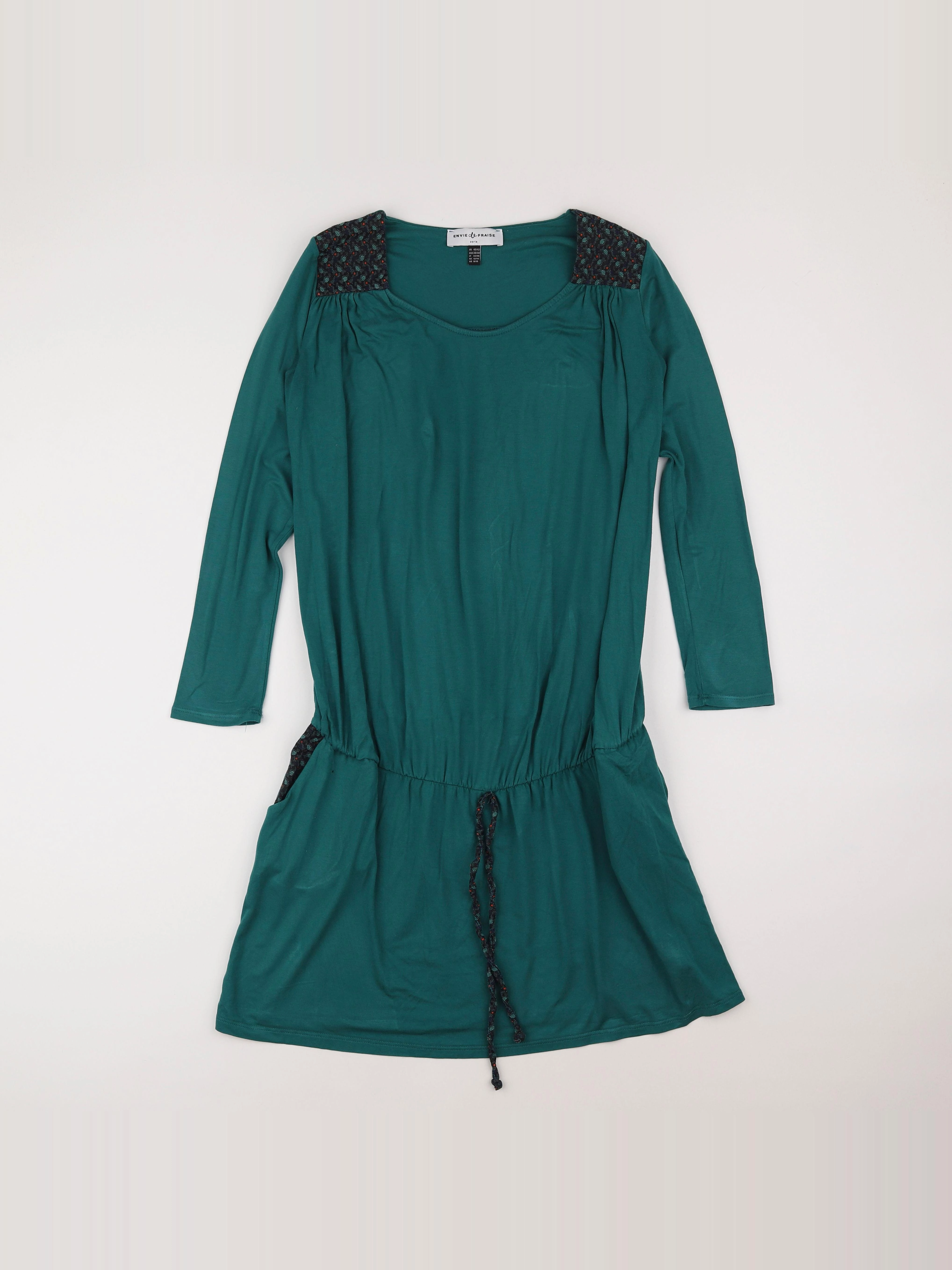 Envie de fraise - robe grossesse vert - 40 à 42