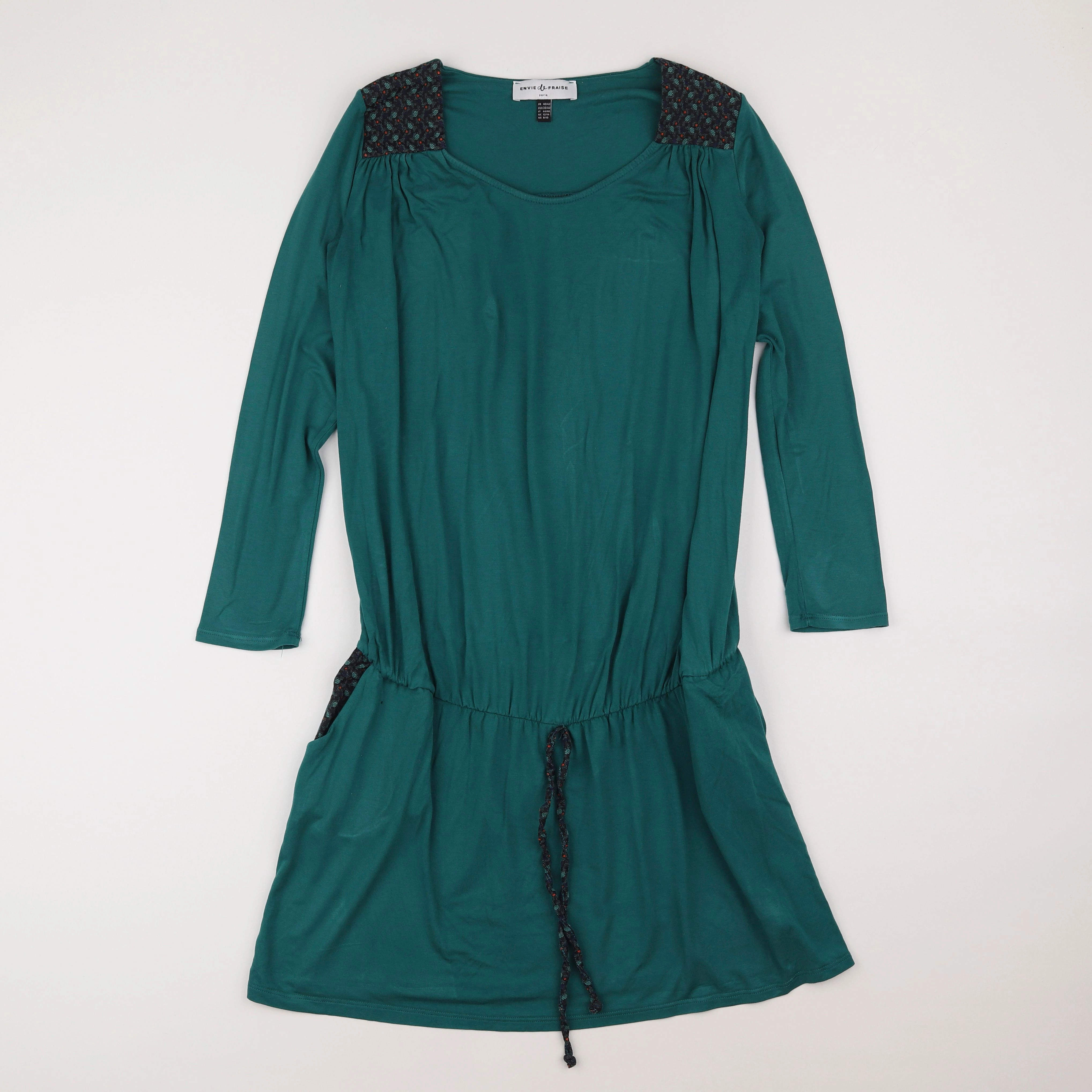 Envie de fraise - robe grossesse vert - 40 à 42