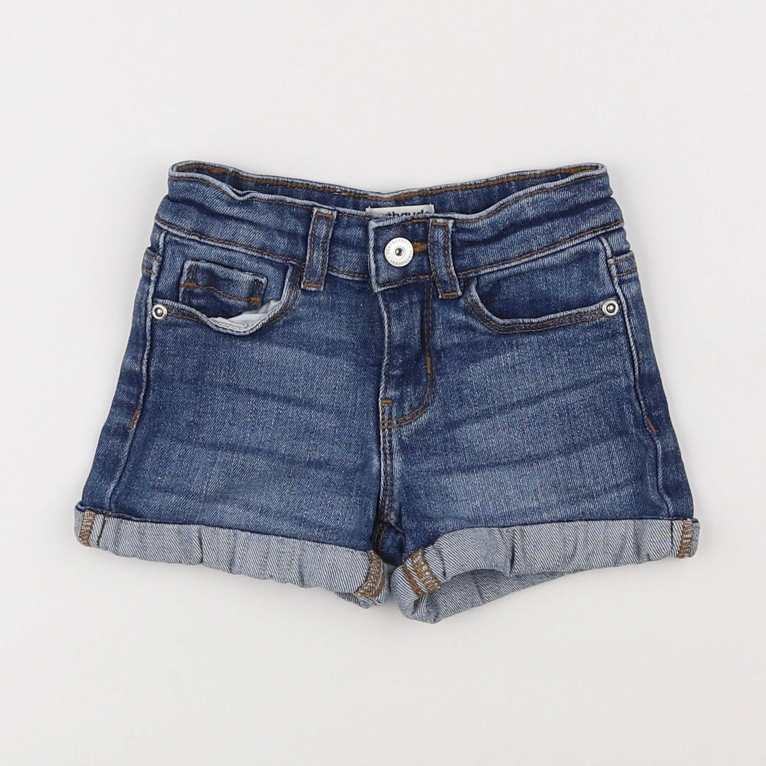 Vertbaudet - short bleu - 3 ans