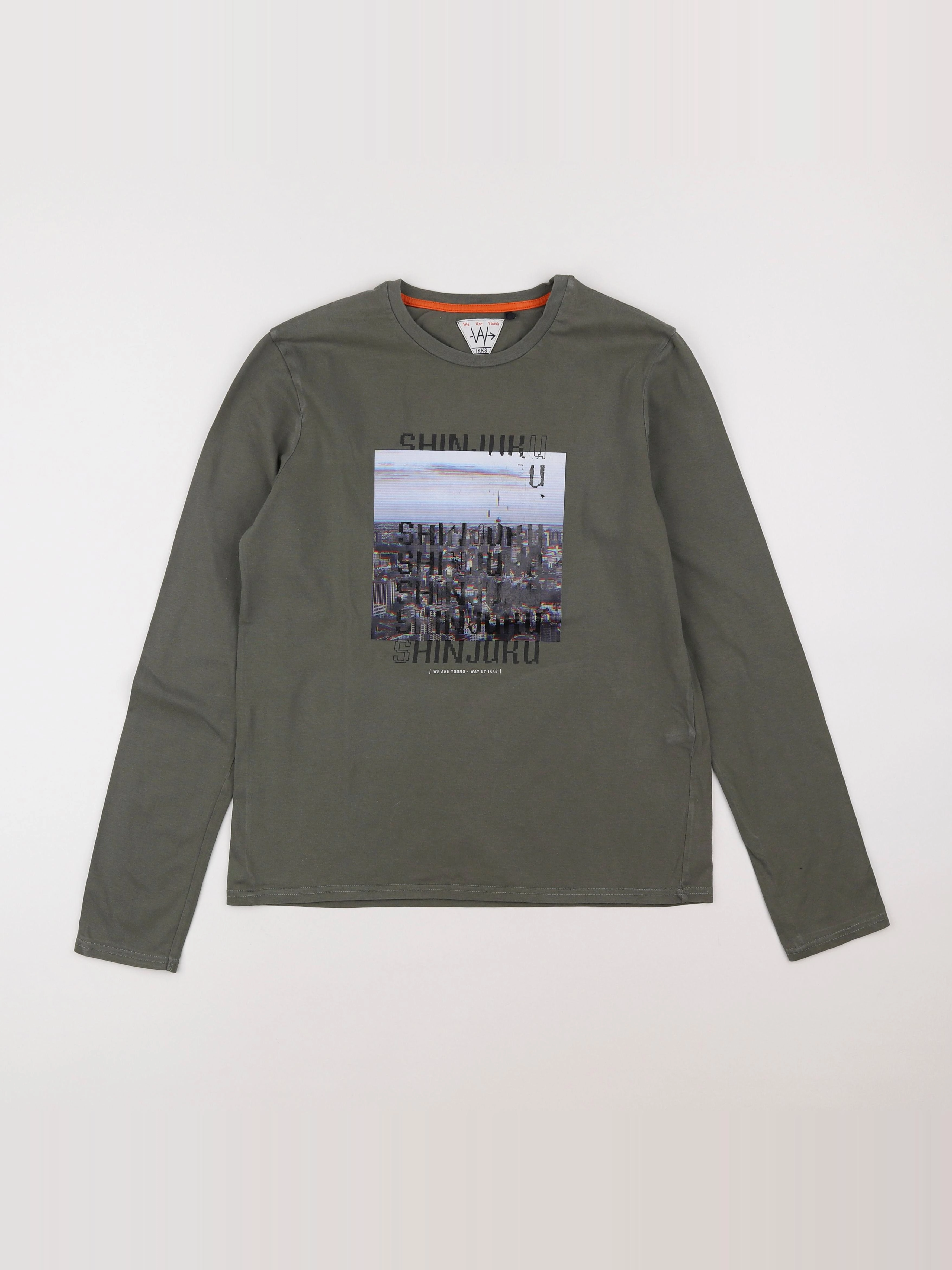 IKKS - tee-shirt vert - 14 ans