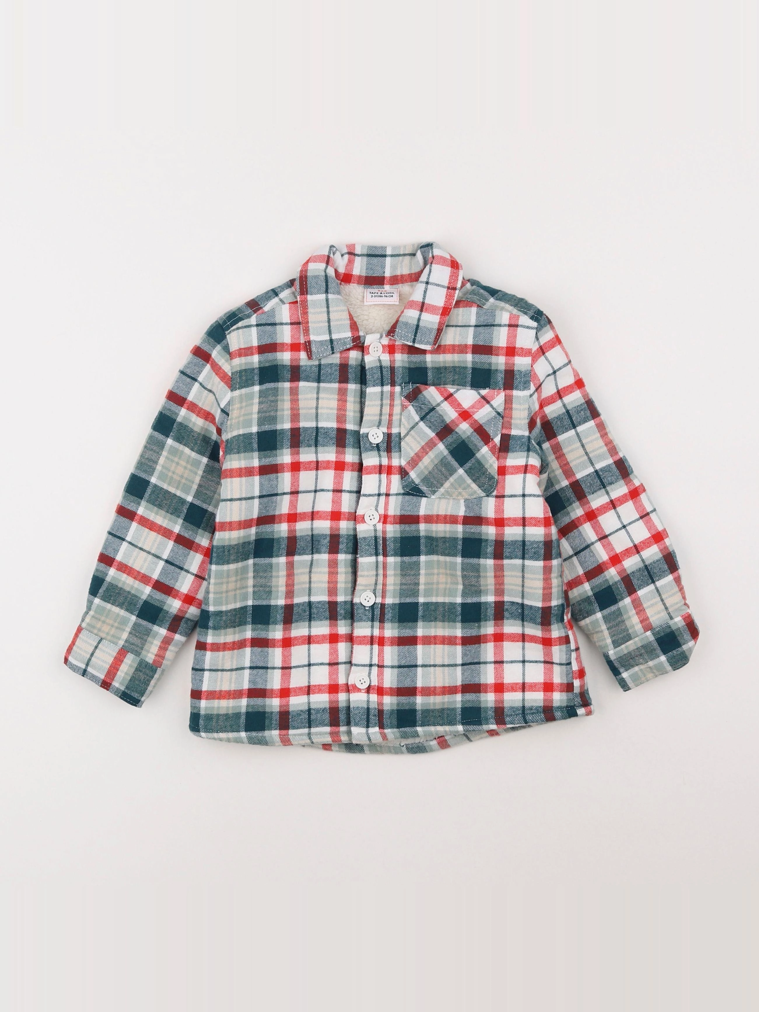 Tape à l'oeil - chemise multicolore - 2/3 ans