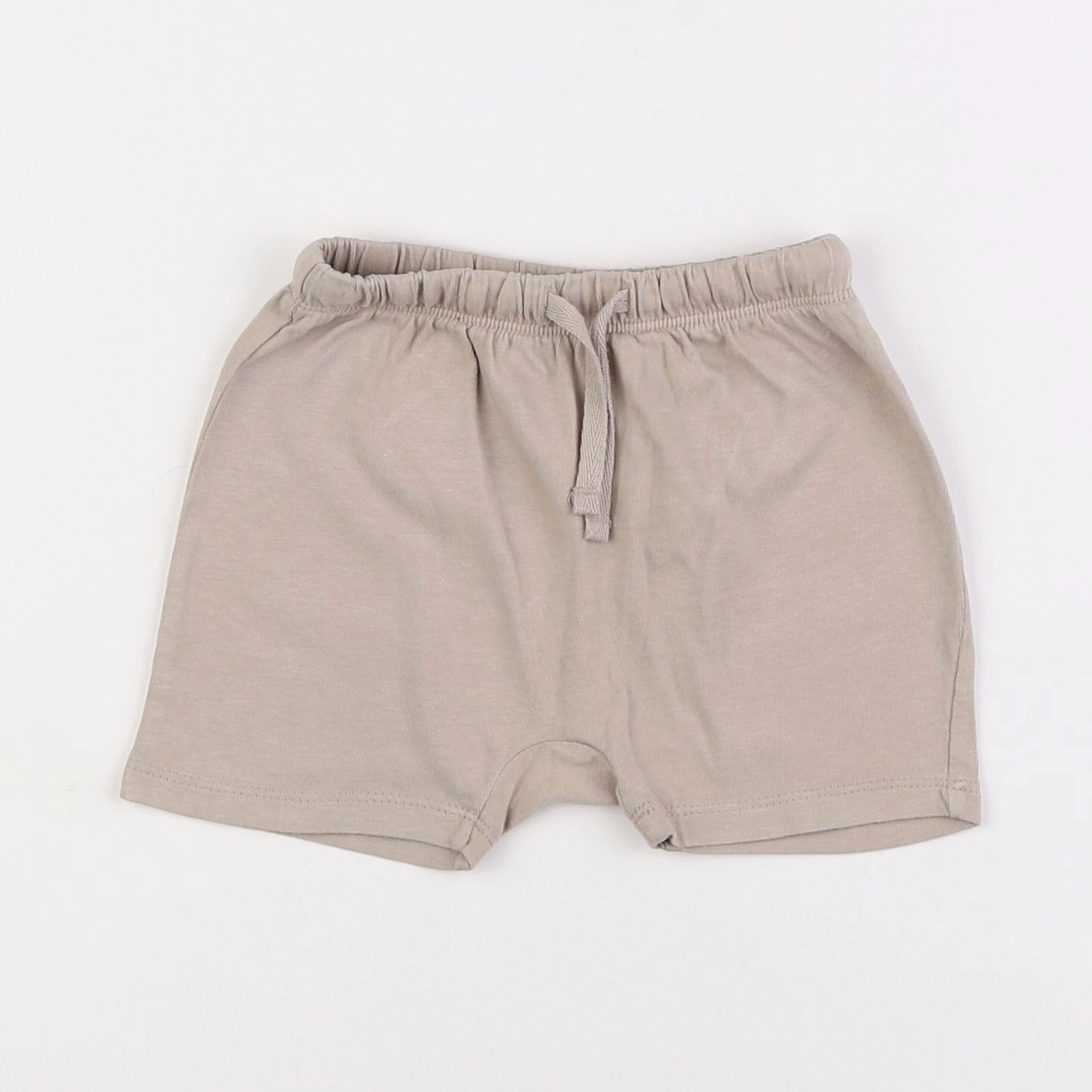 H&M - short beige - 12/18 mois