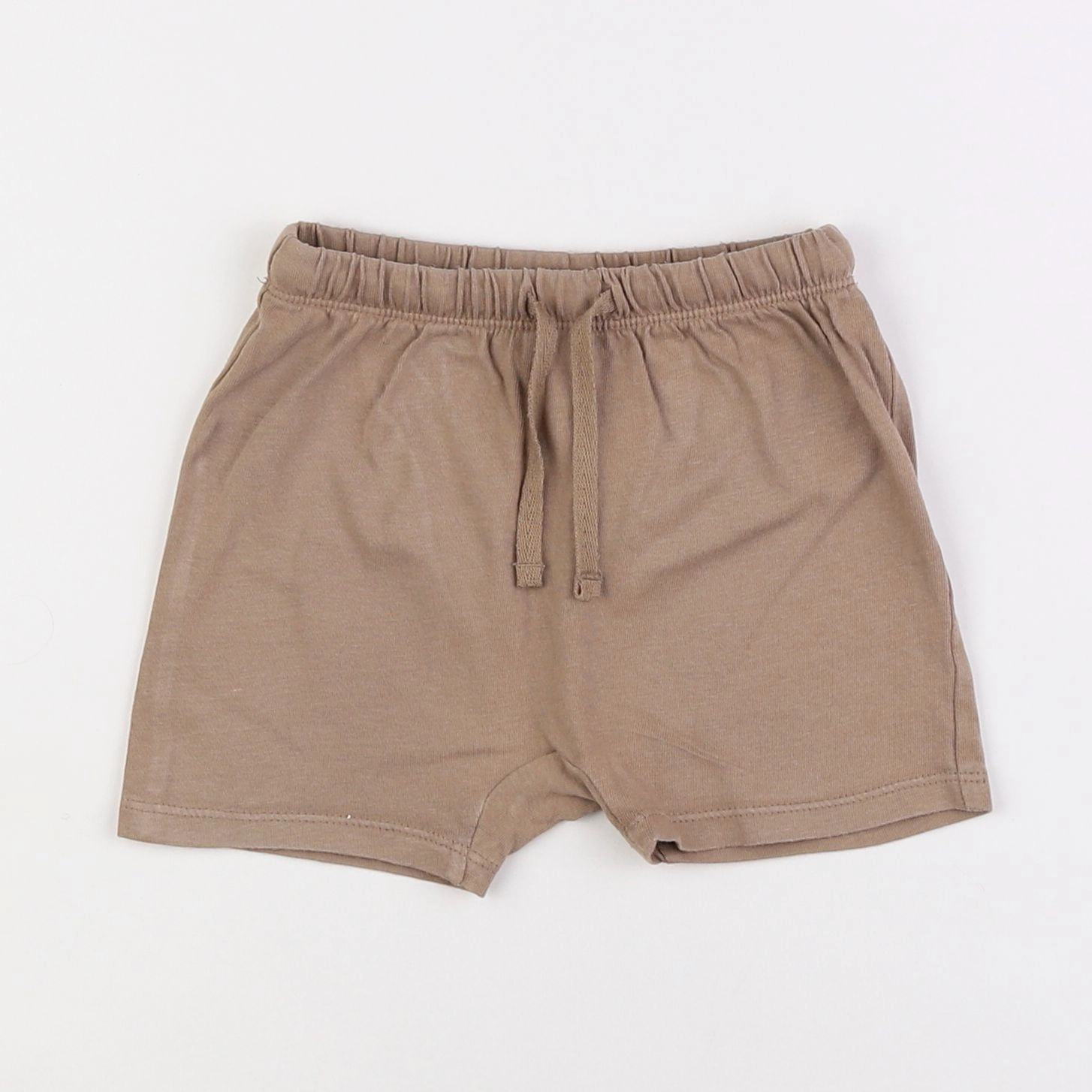 H&M - short beige - 12/18 mois