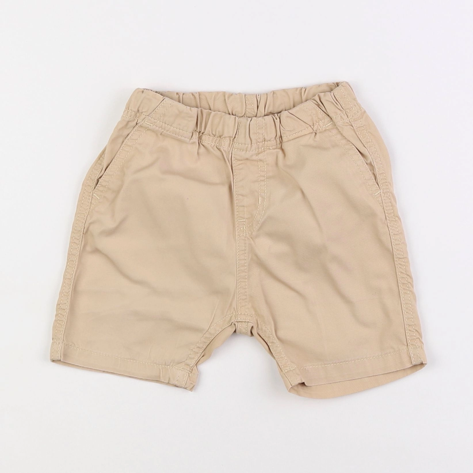 H&M - short beige - 12/18 mois