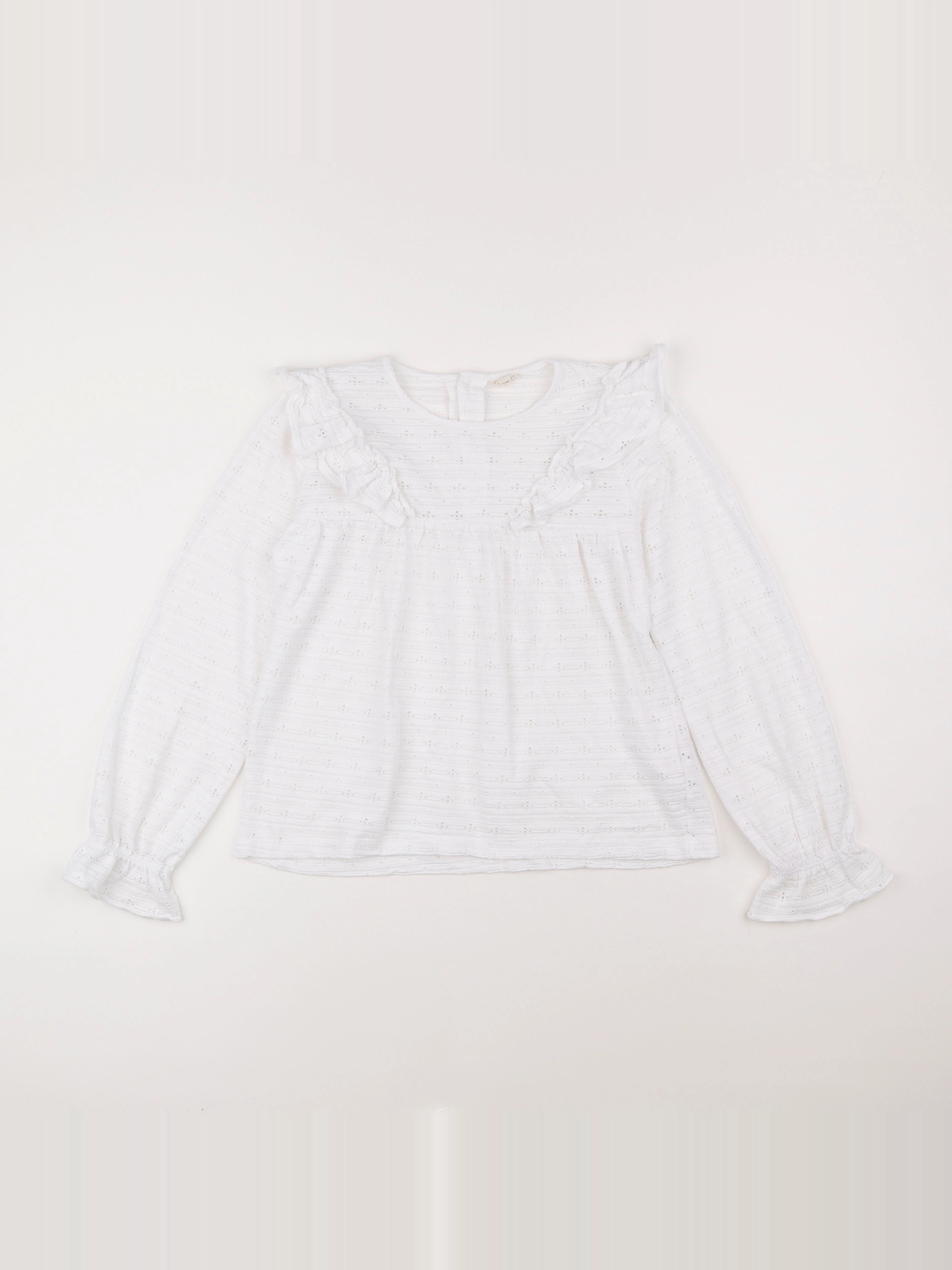 Gocco - tee-shirt blanc - 11/12 ans