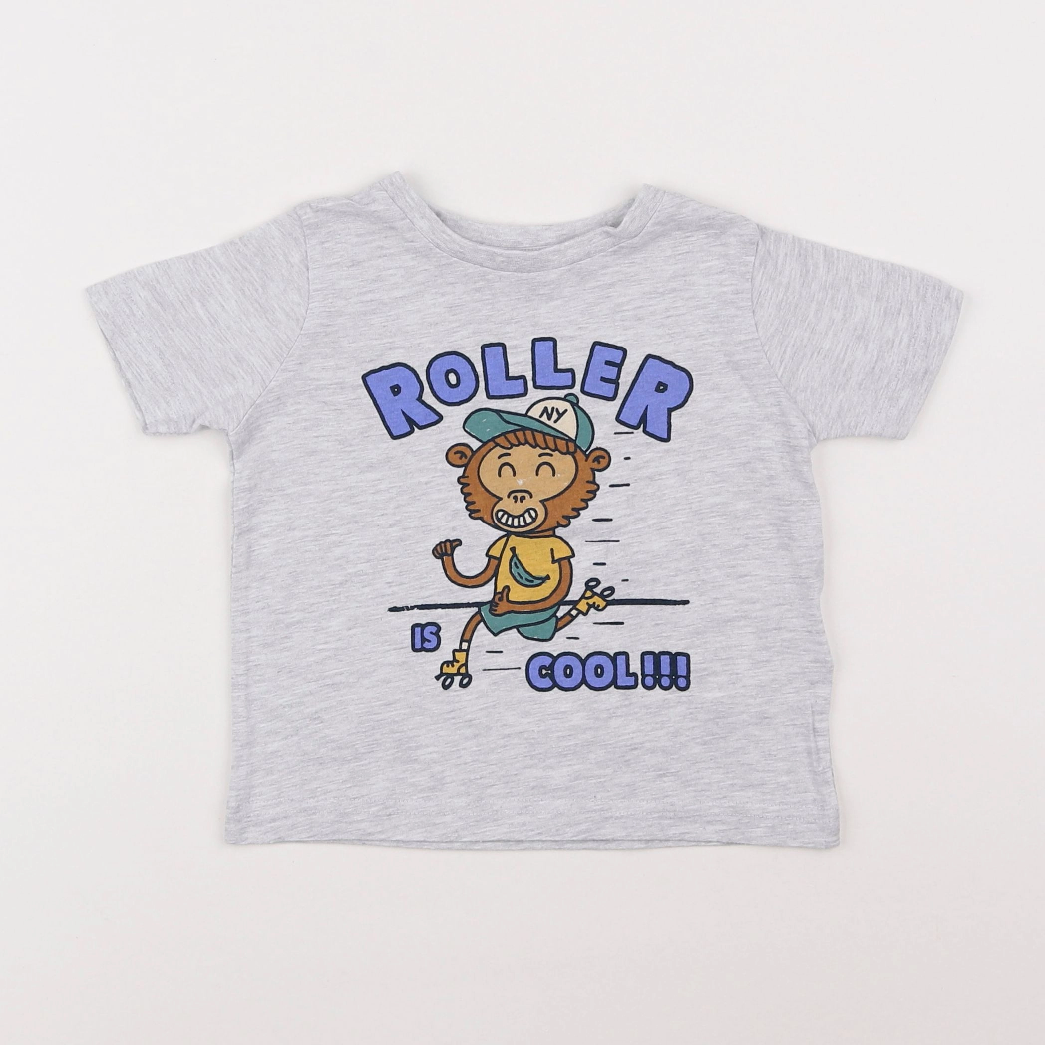 Vertbaudet - tee-shirt multicolore - 2 ans