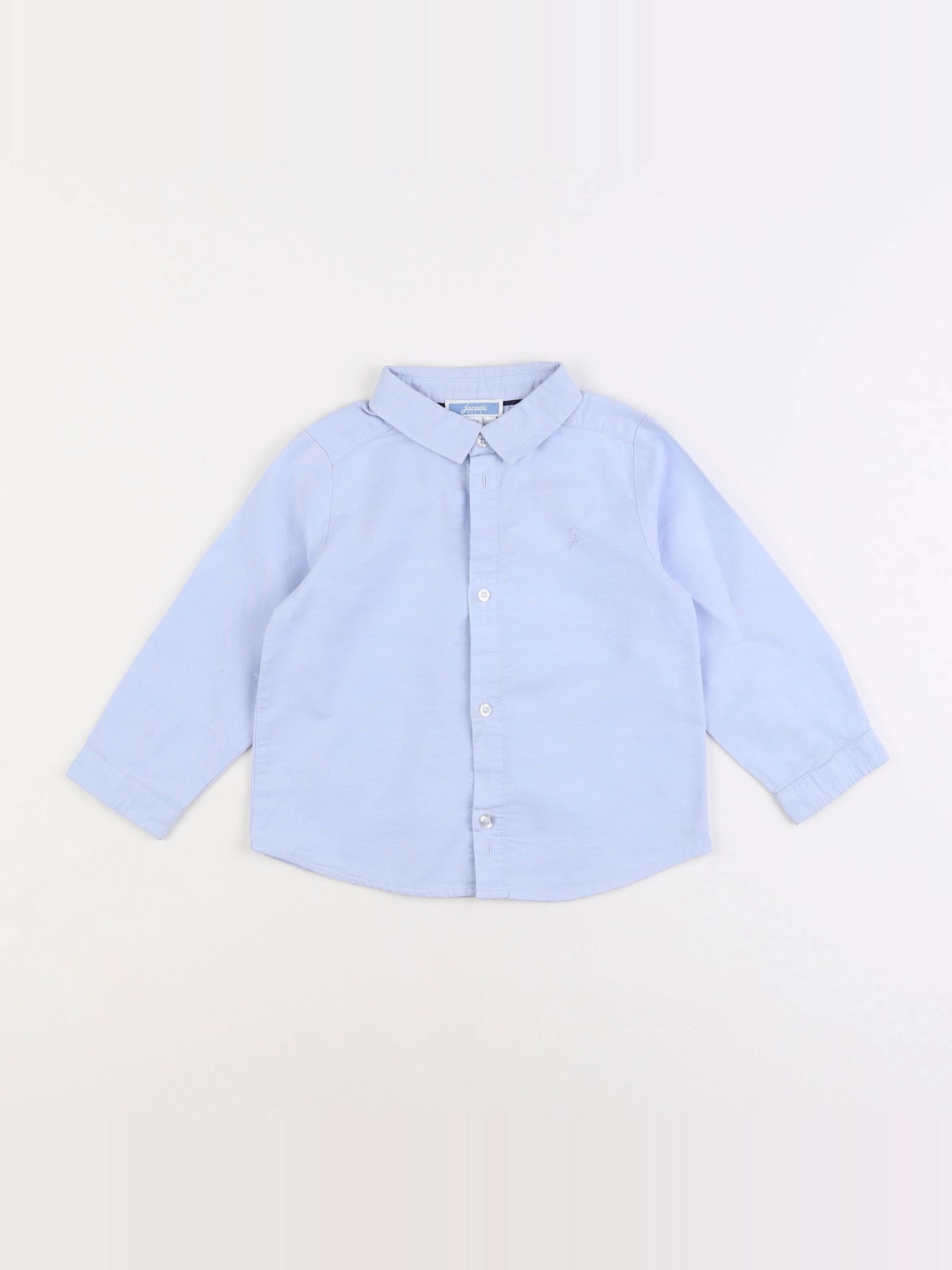 Jacadi - chemise bleu - 18 mois