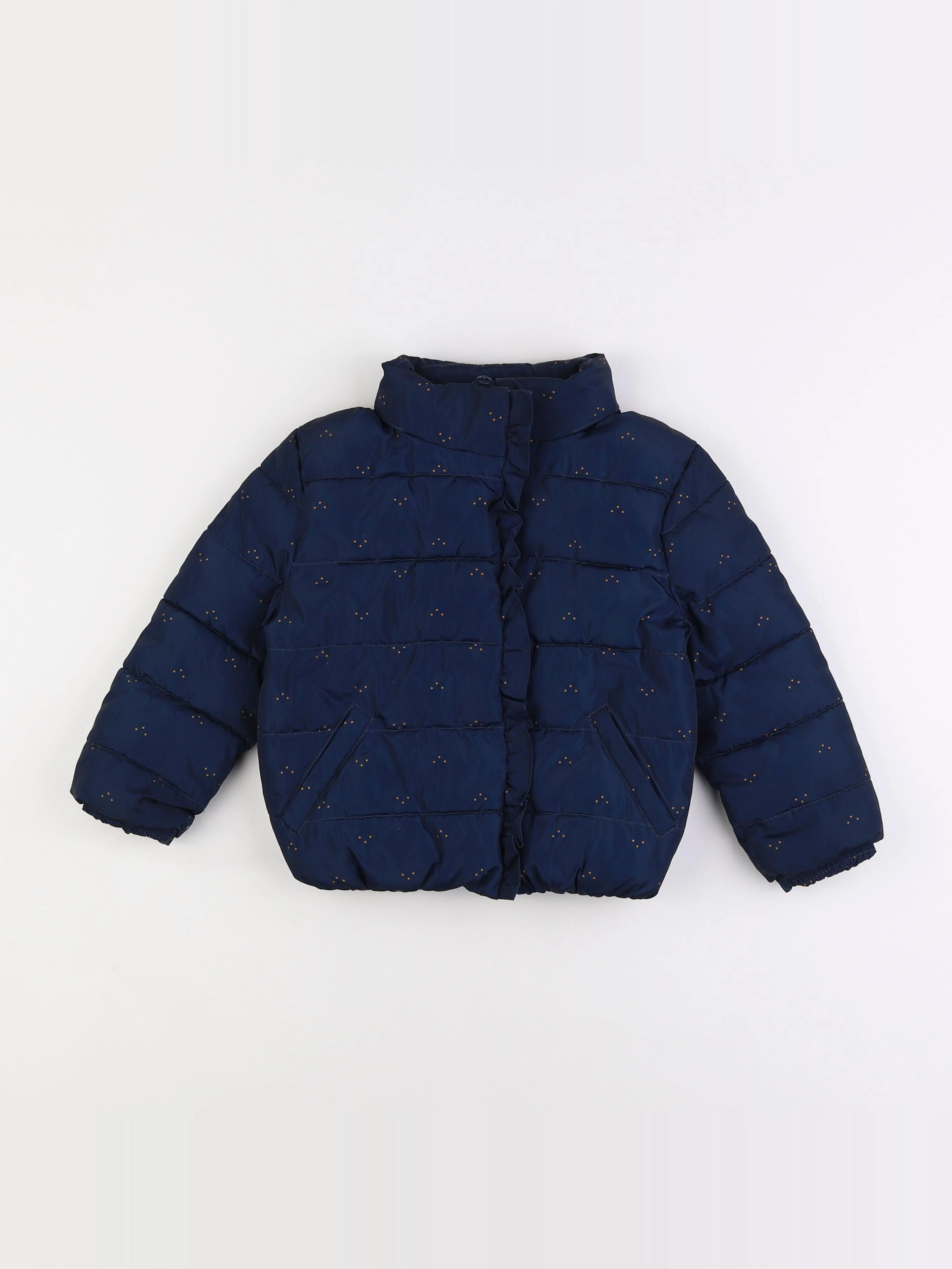 Cyrillus - doudoune bleu - 3 ans