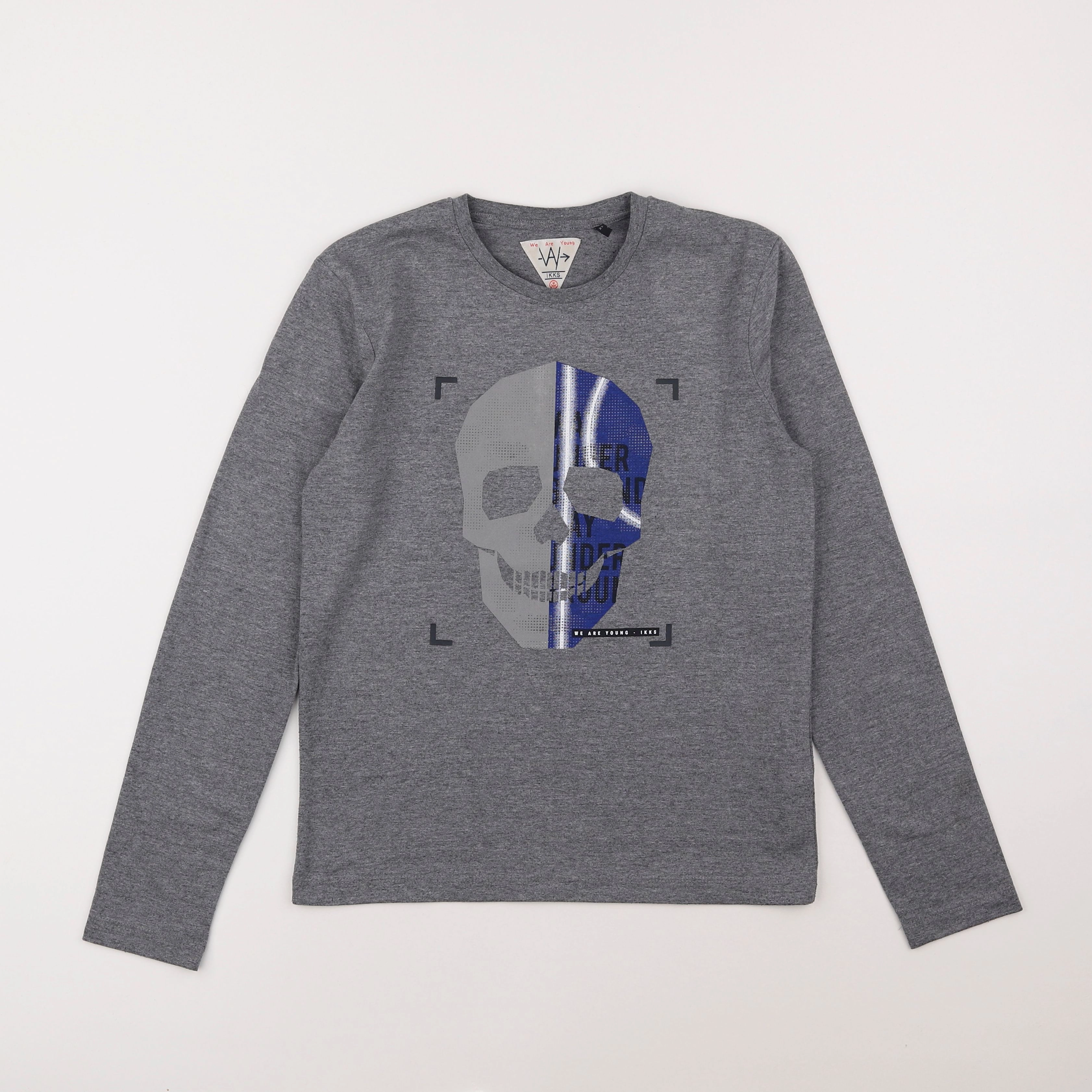 IKKS - tee-shirt gris - 12 ans