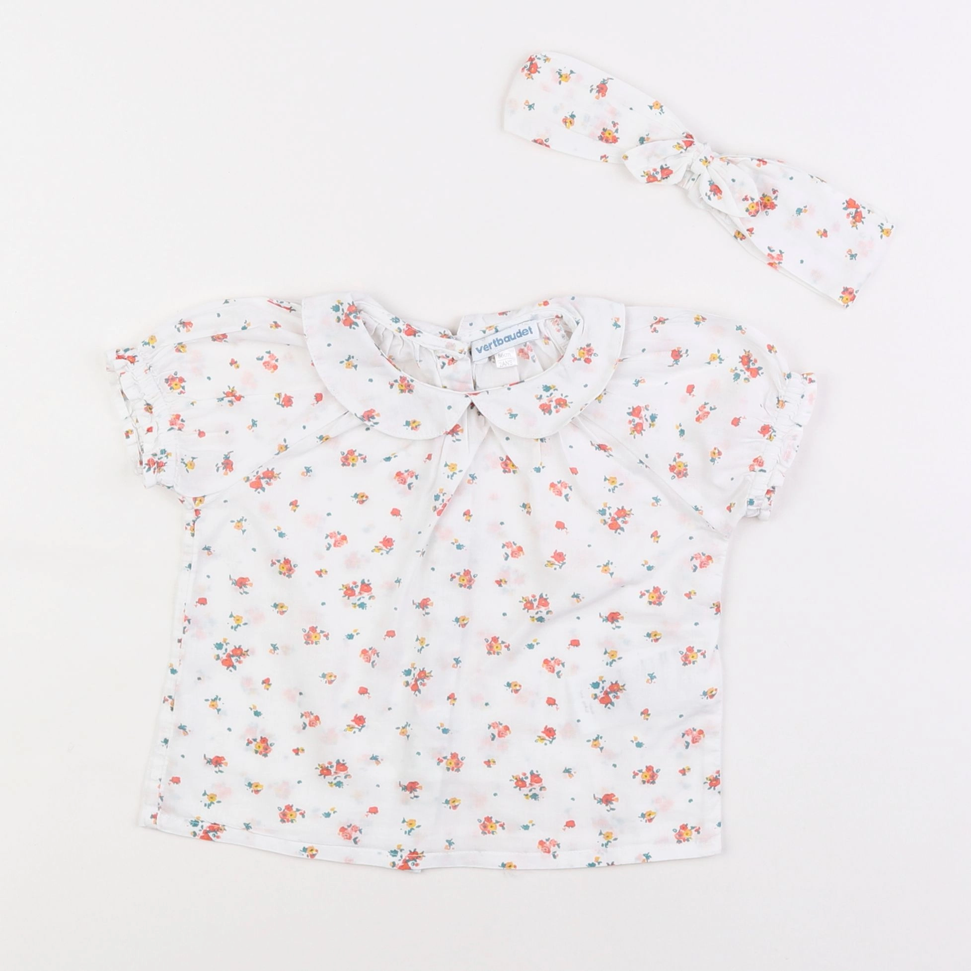 Vertbaudet - ensemble multicolore - 2 ans