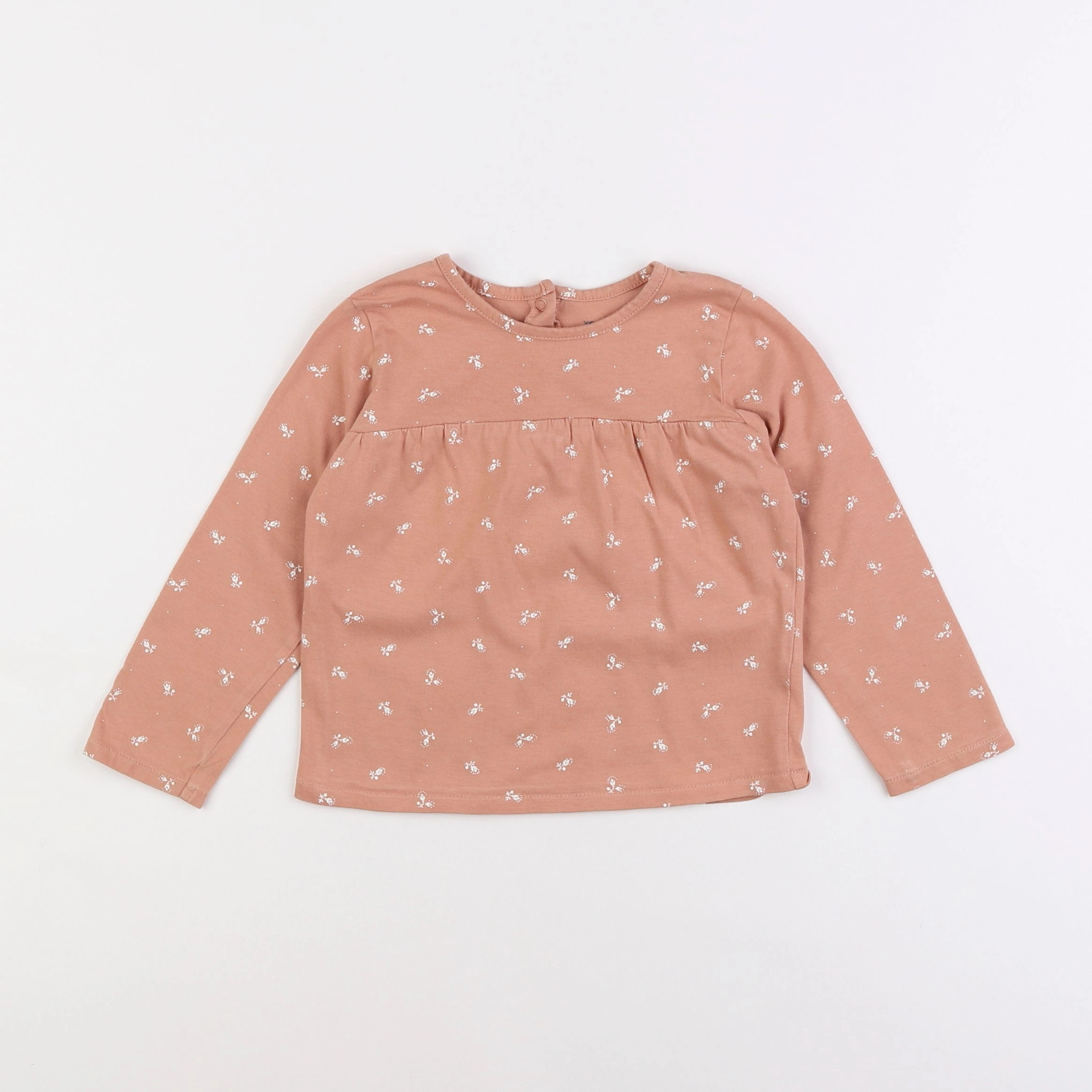 Vertbaudet - tee-shirt rose - 2 ans