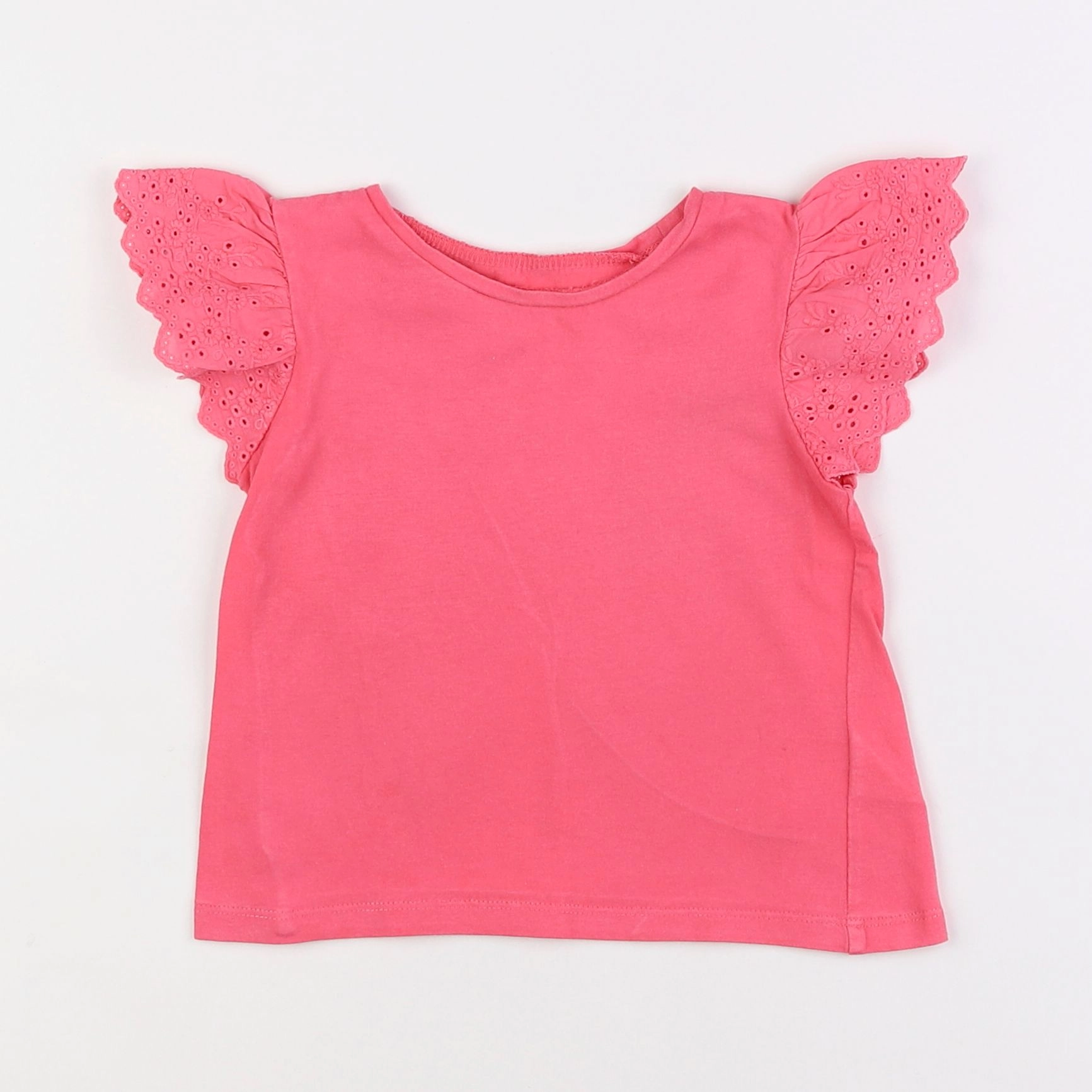 Vertbaudet - tee-shirt rose - 2 ans