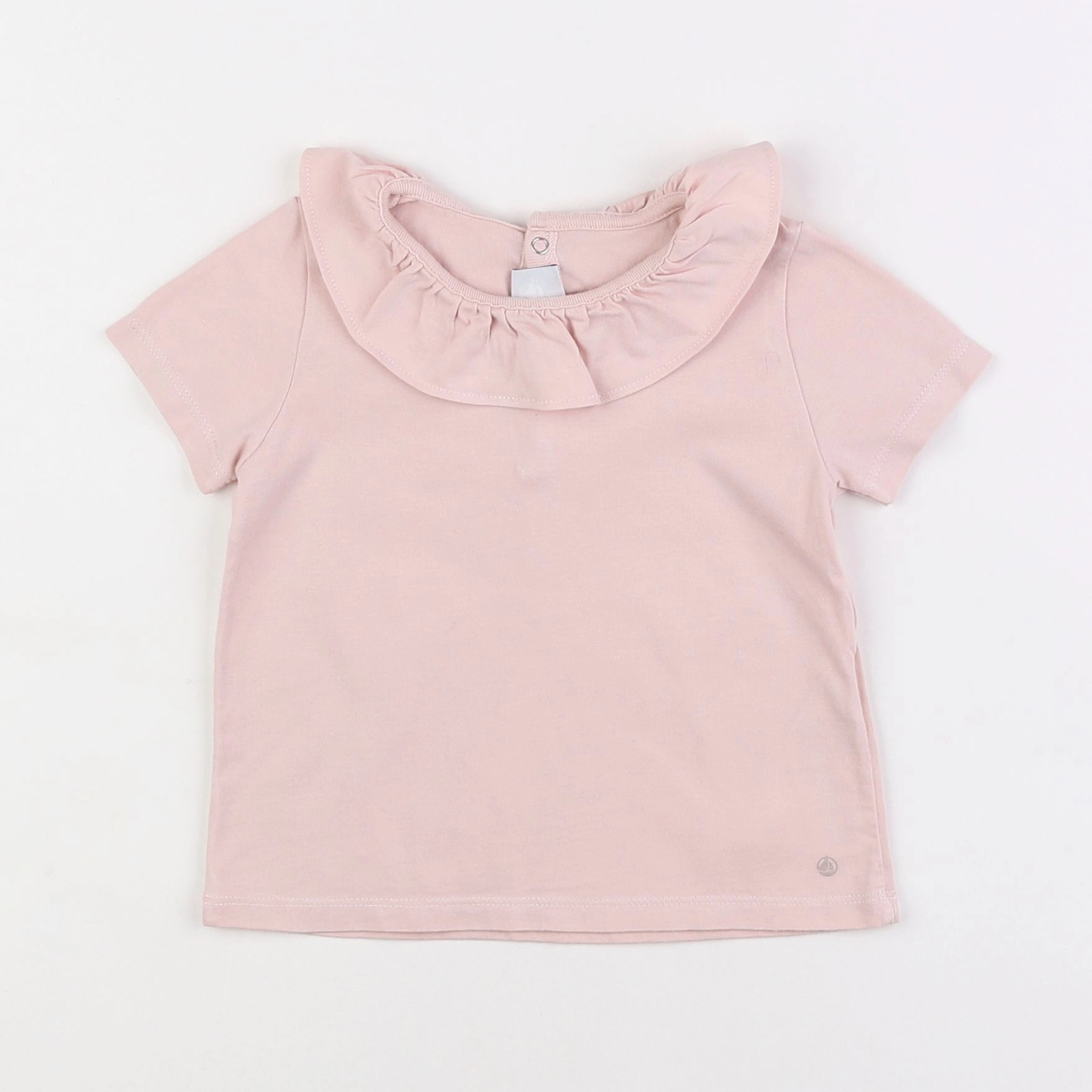 Petit Bateau - tee-shirt rose - 2 ans