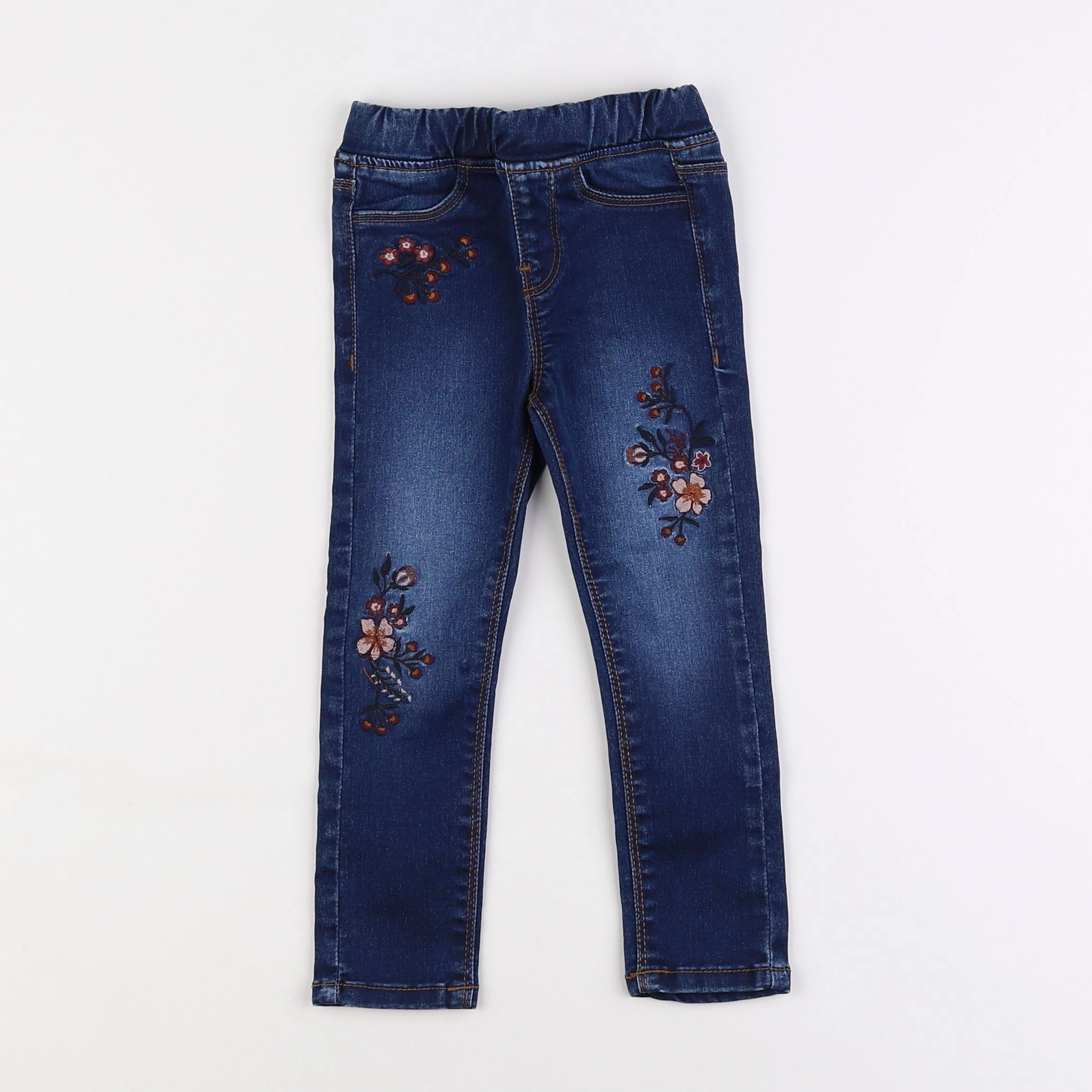 Vertbaudet - jegging bleu - 3 ans