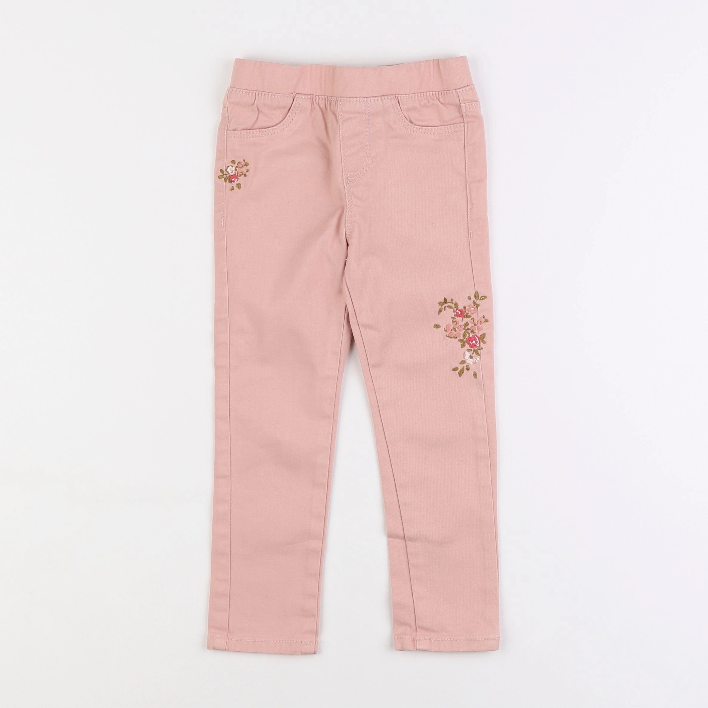 Vertbaudet - jegging rose - 3 ans