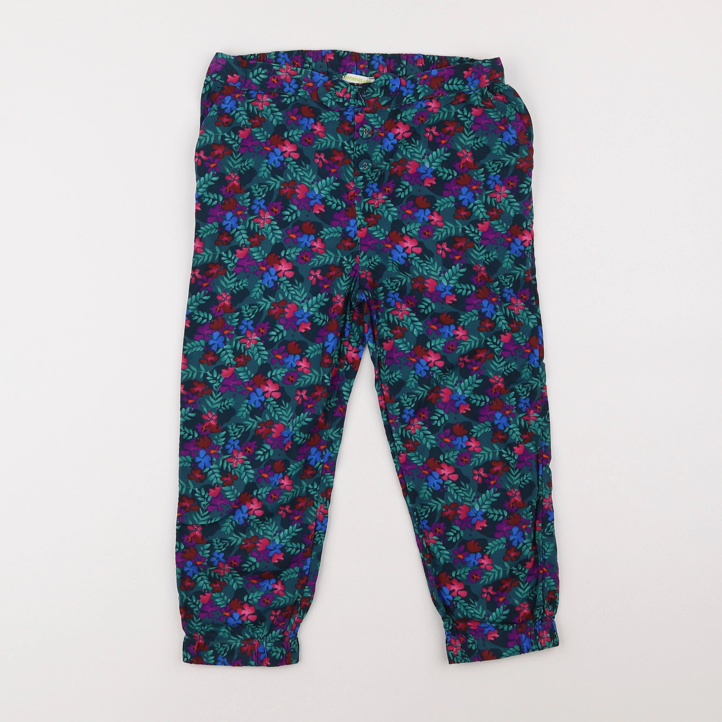 Vertbaudet - pantalon multicolore - 8 ans