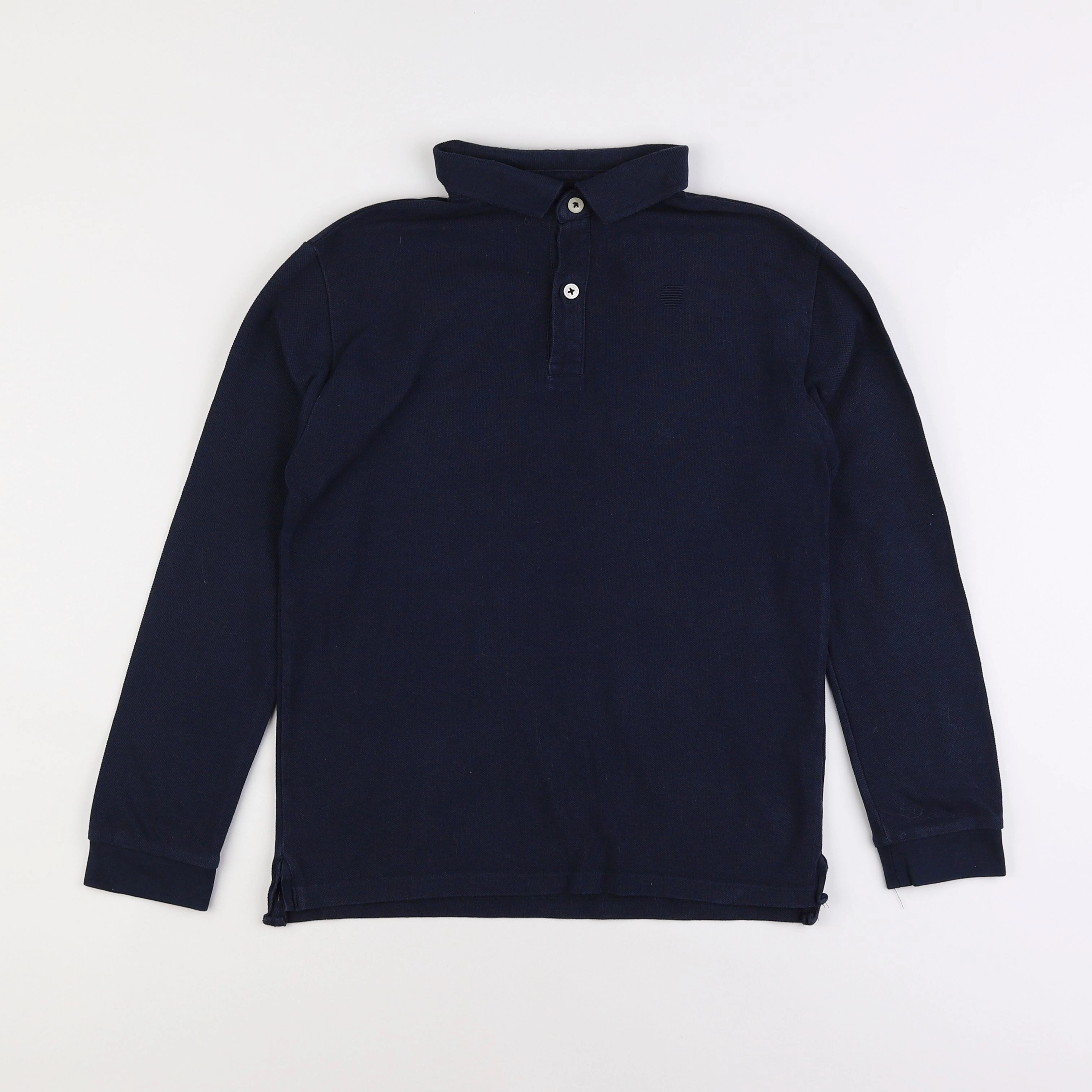 Zara - polo bleu - 10 ans