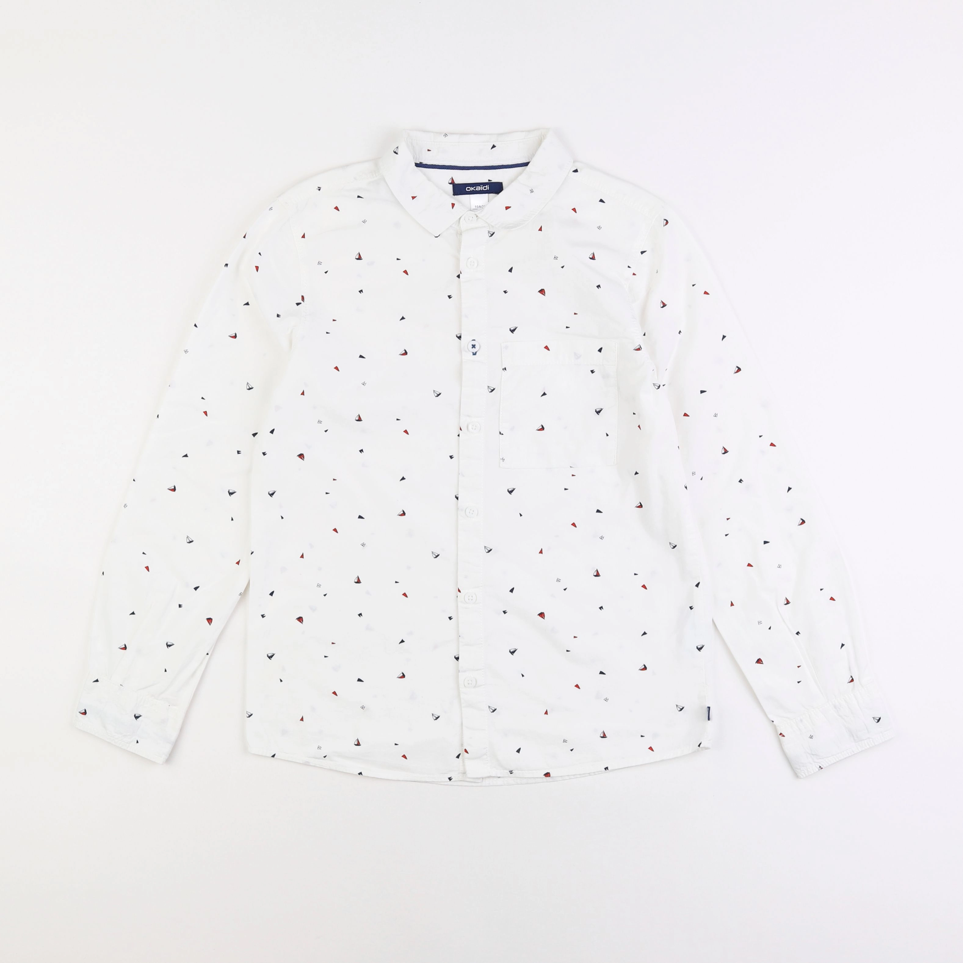 Okaidi - chemise multicolore - 10 ans