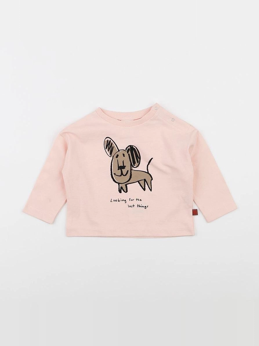 Wynken - Tee-shirt Animal Rose - 6 mois