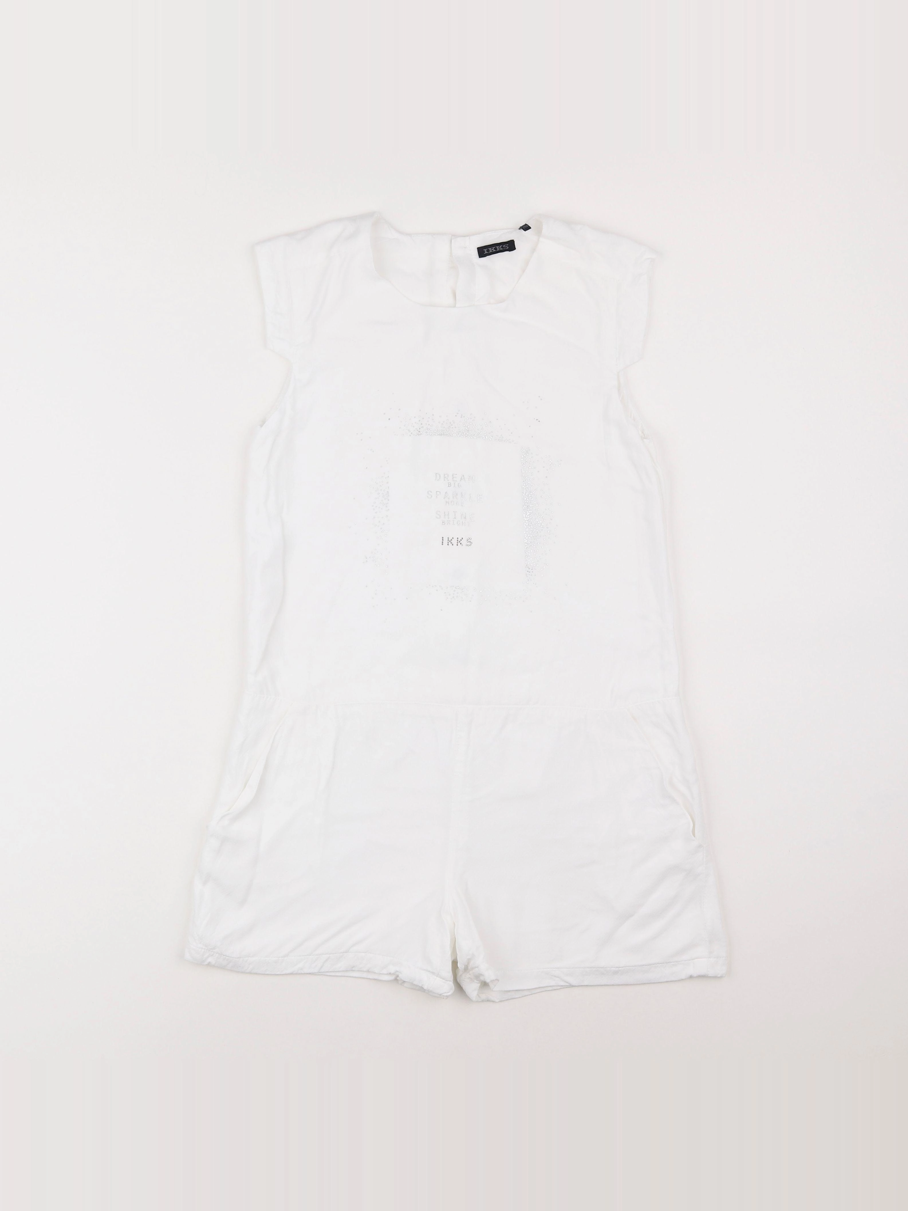IKKS - combinaison blanc - 12 ans