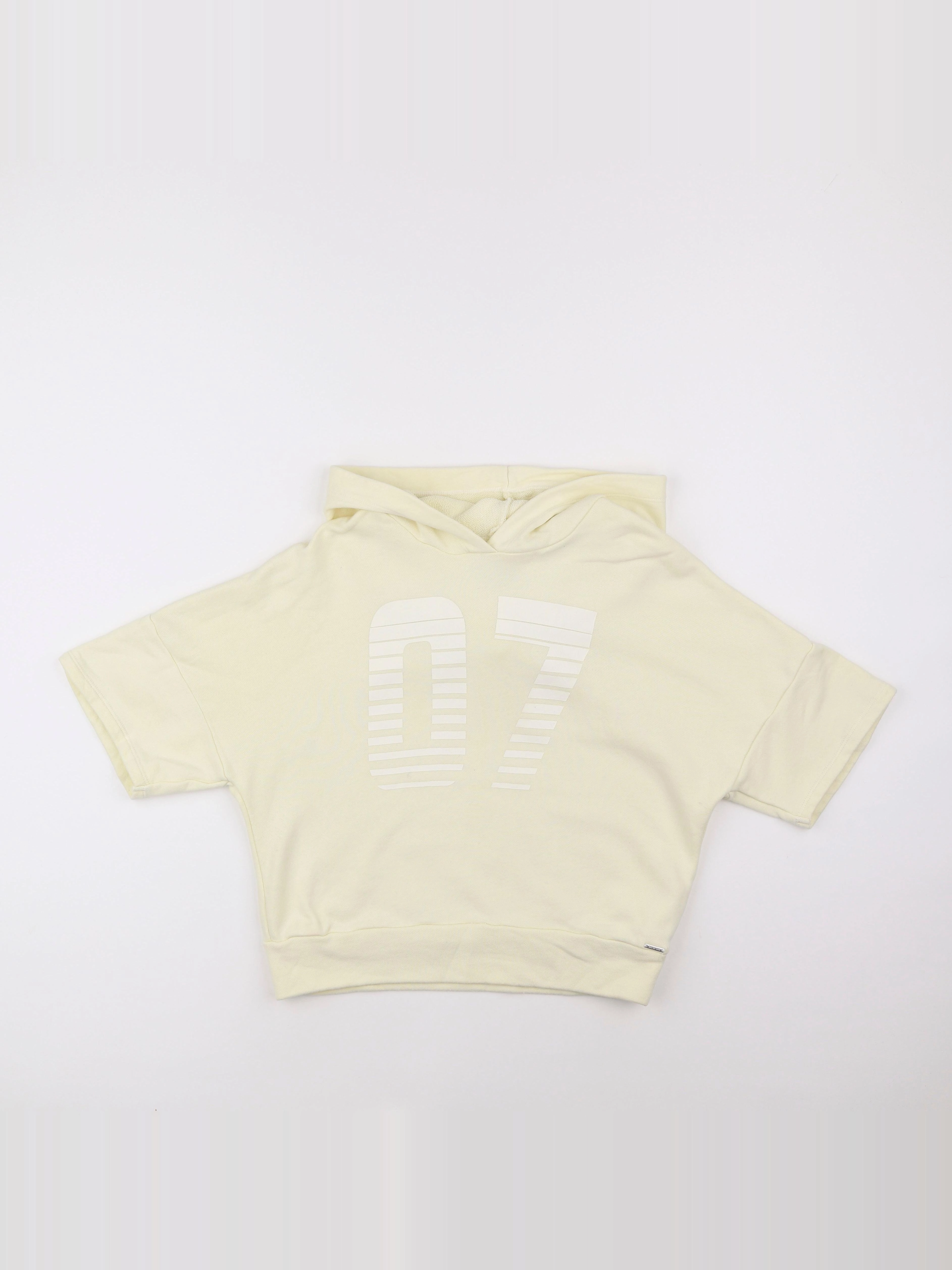 IKKS - sweat jaune - 10 ans