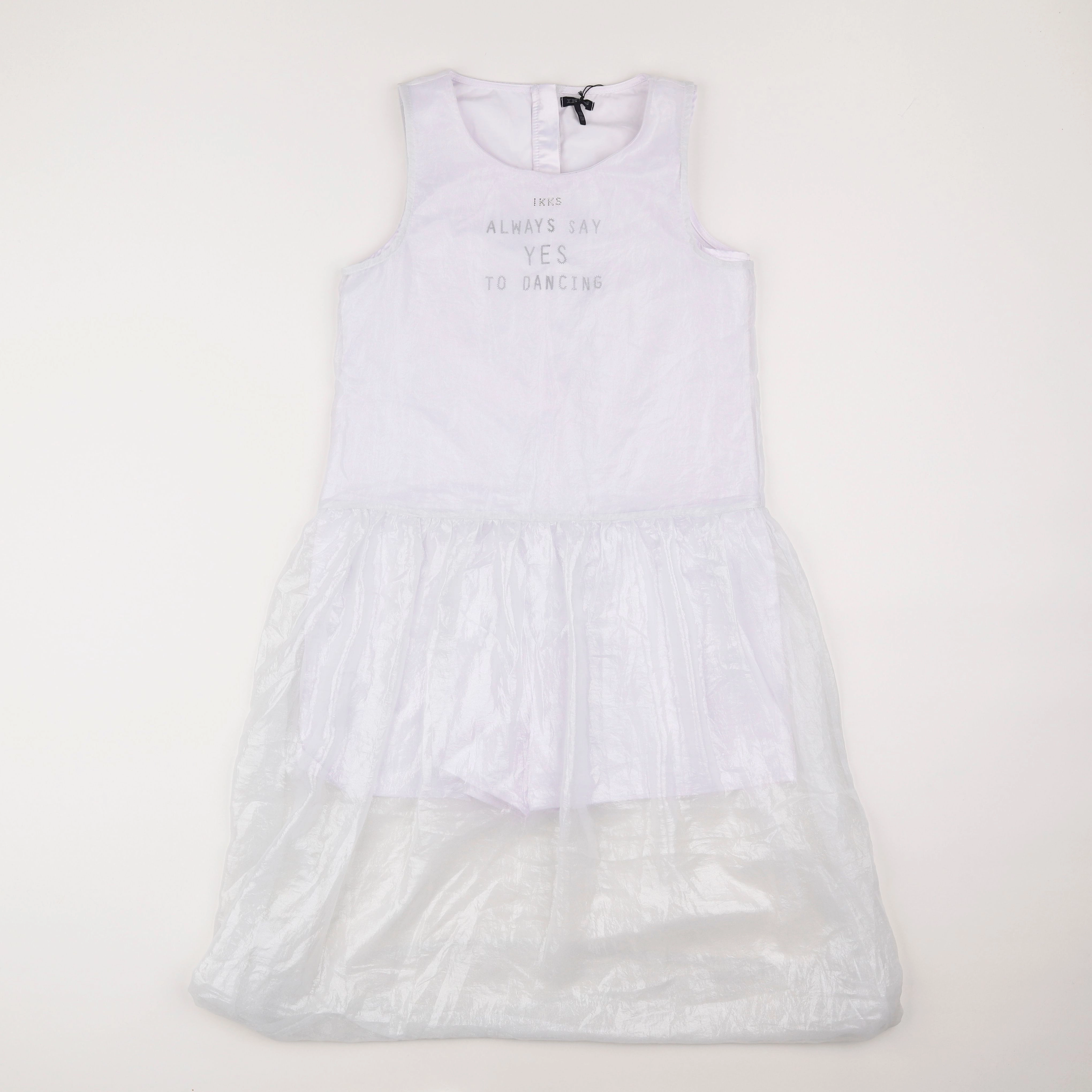 IKKS - robe blanc - 12 ans
