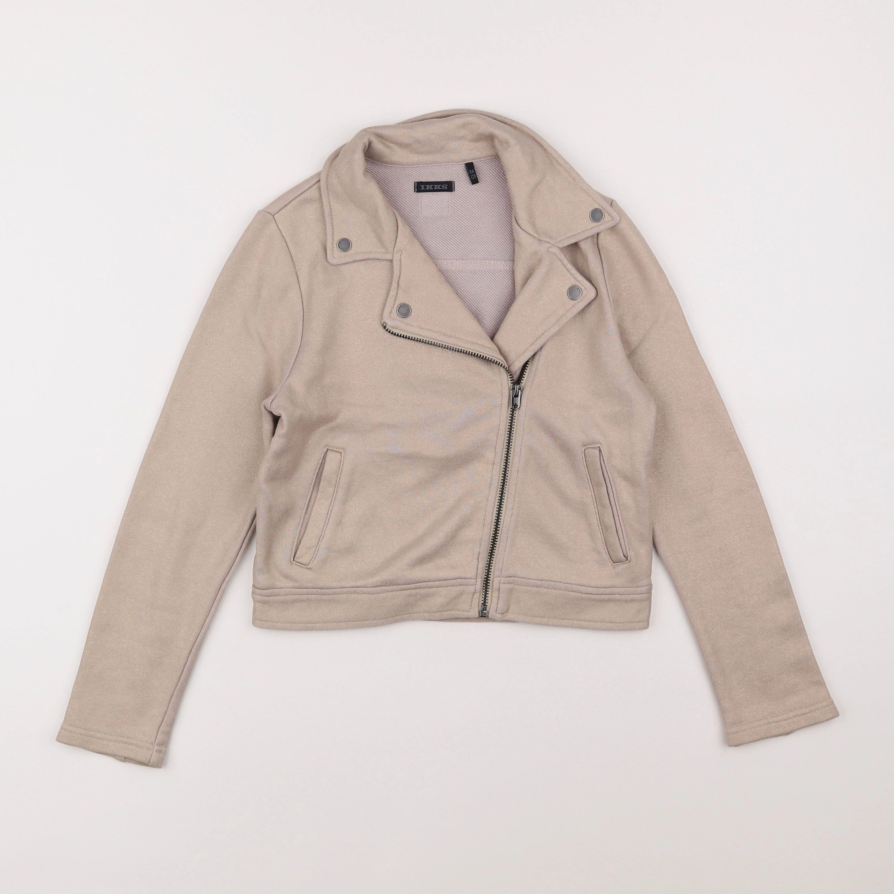 IKKS - veste beige - 8 ans