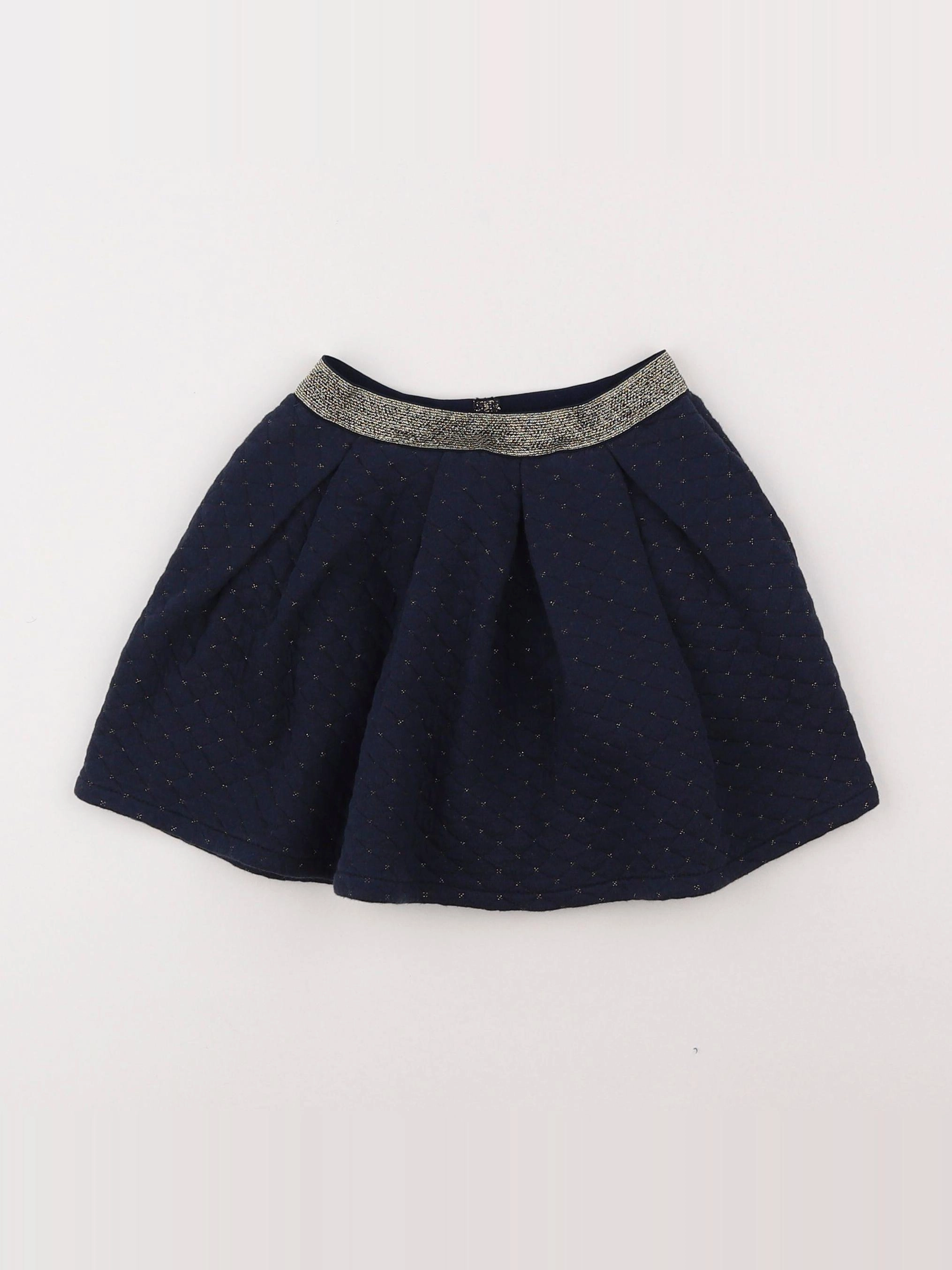 Vertbaudet - jupe bleu - 4 ans
