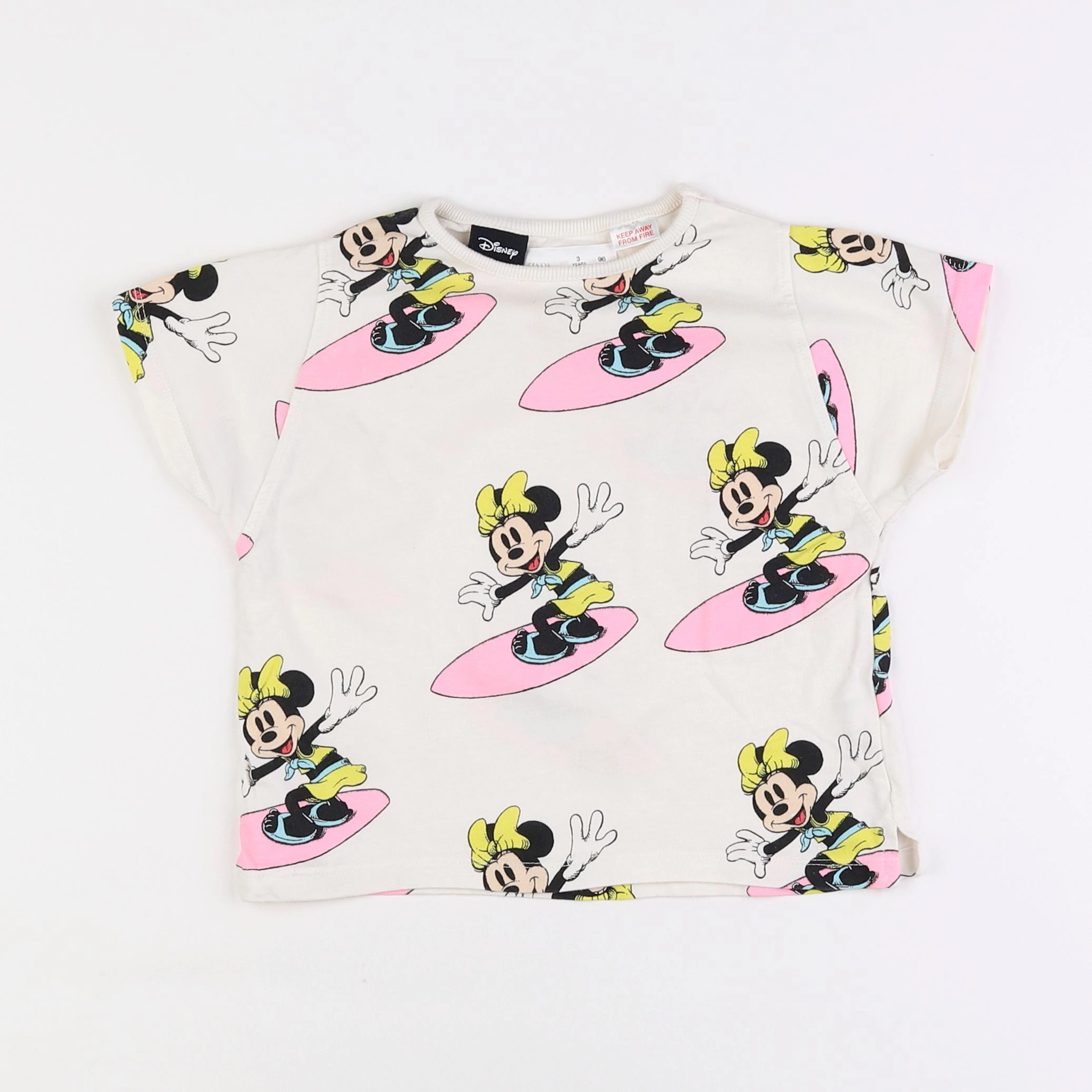 Zara - tee-shirt multicolore - 3 ans