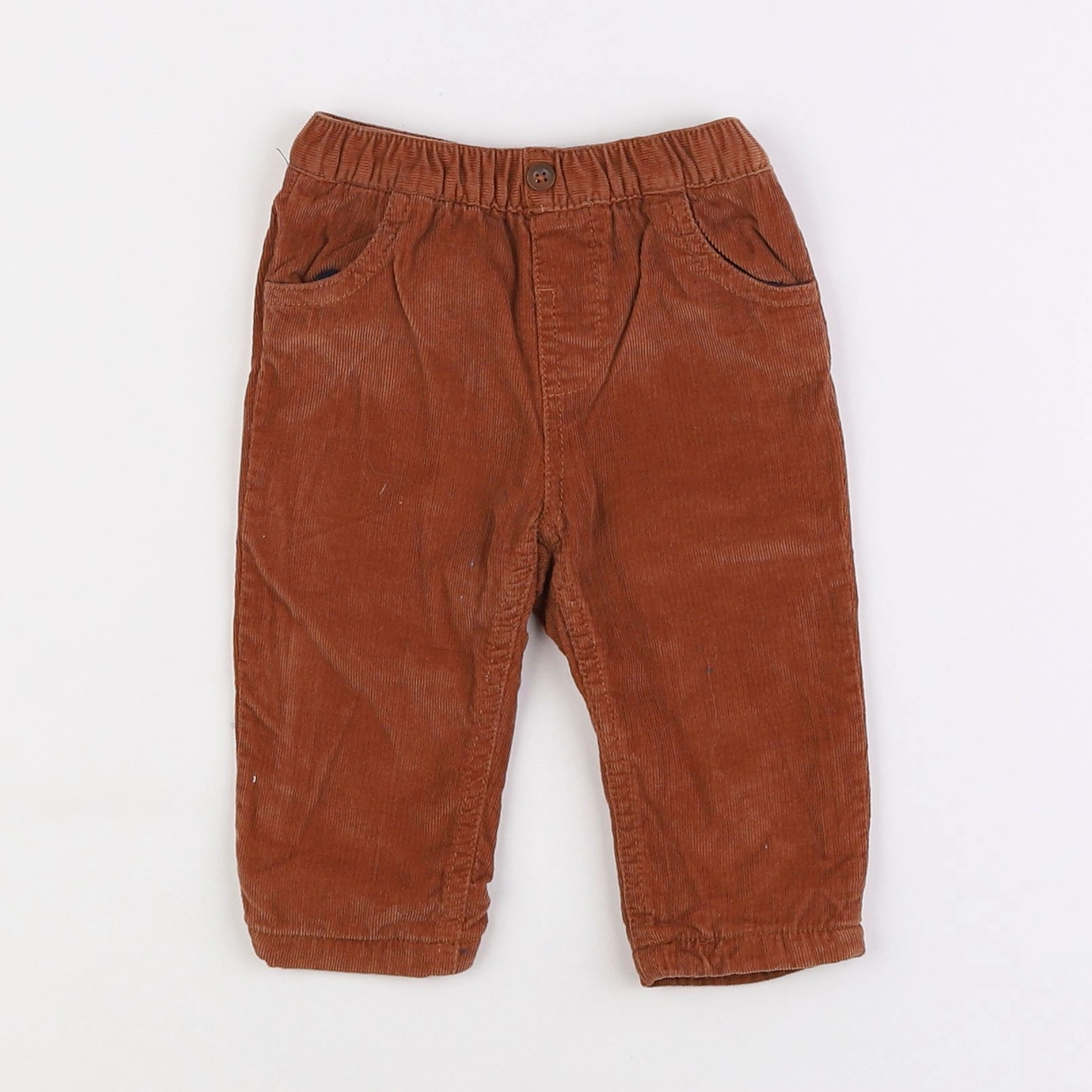 Natalys - pantalon marron - 6 mois